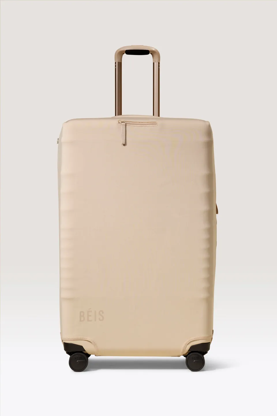 beis-the-large-check-in-luggage-cover-housse-beige image 1