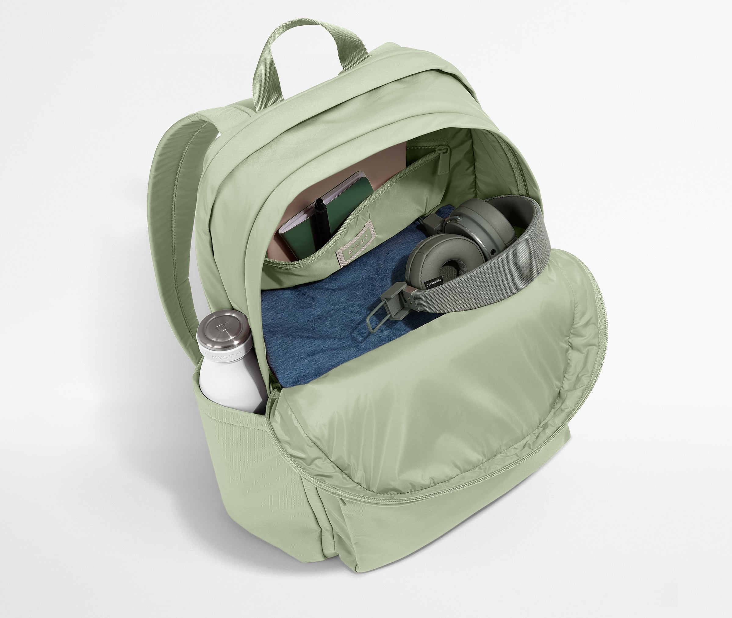 away-featherlight-grand-sac-dos-l-ger-vert-sauge image 5