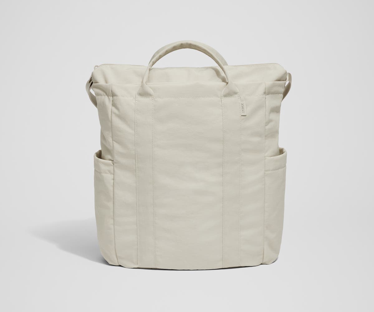 away-tote-bags-courtside-tote-blanc-tote-bag-tennis-nylon-d-perlant image 1