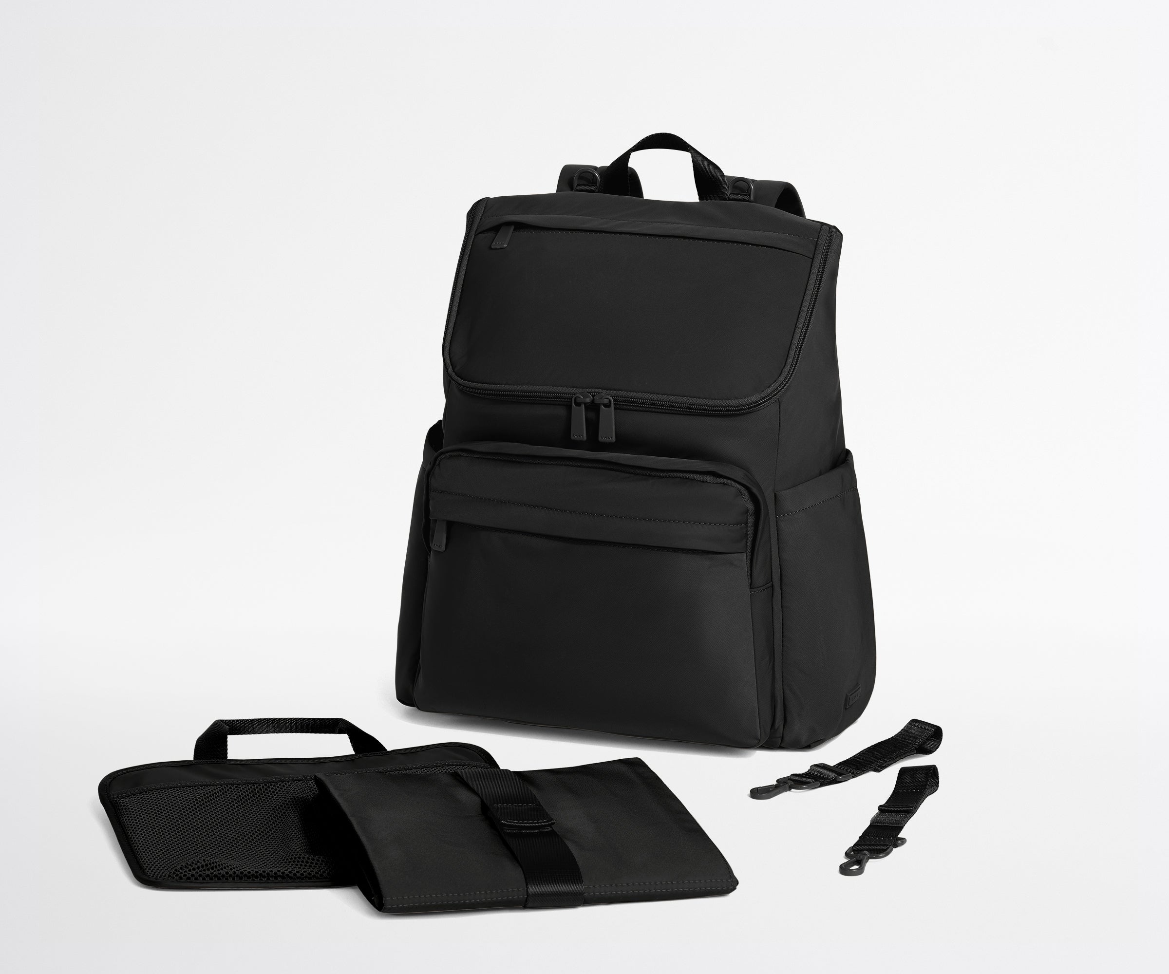 away-featherlight-diaper-backpack-sac-dos-langer-noir image 7