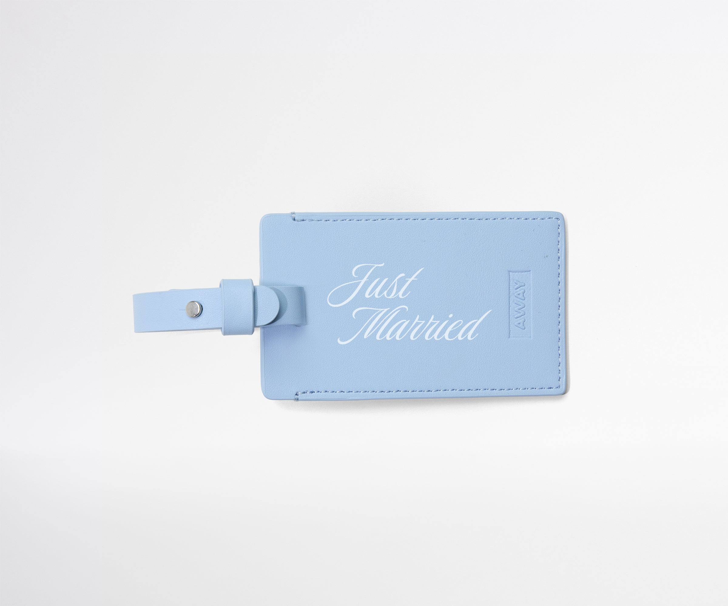 away-luggage-tag-tiquette-valise-cuir-the-words image 2