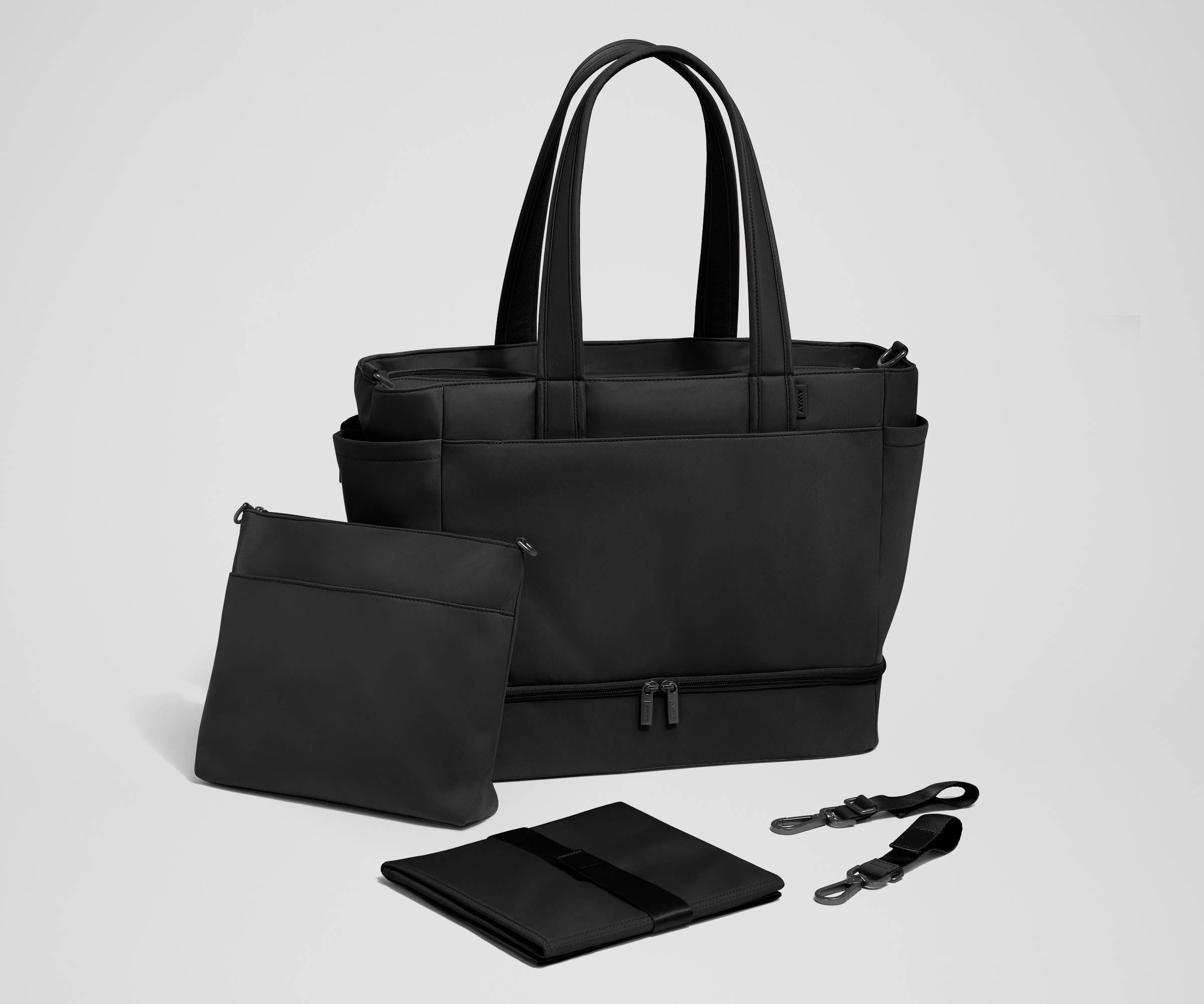away-double-diaper-tote-sac-langer-jet-black-b-b image 8