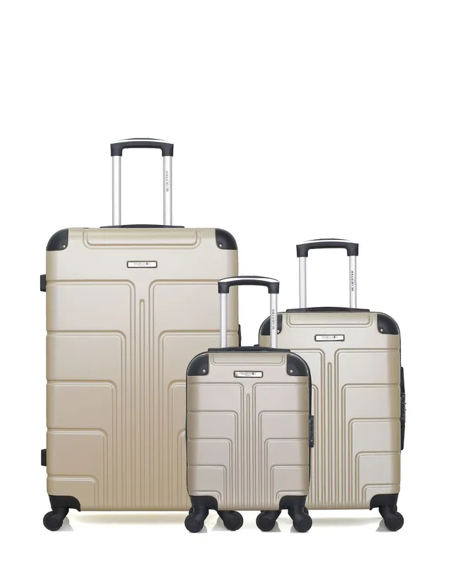 bluestar-ottawa-lot-3-valises-grand-format-beige-cabine image 1