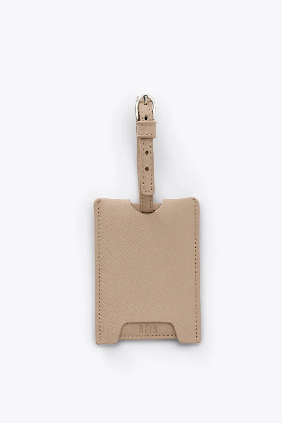 beis-luggage-tag-tiquette-bagage-beige image 1