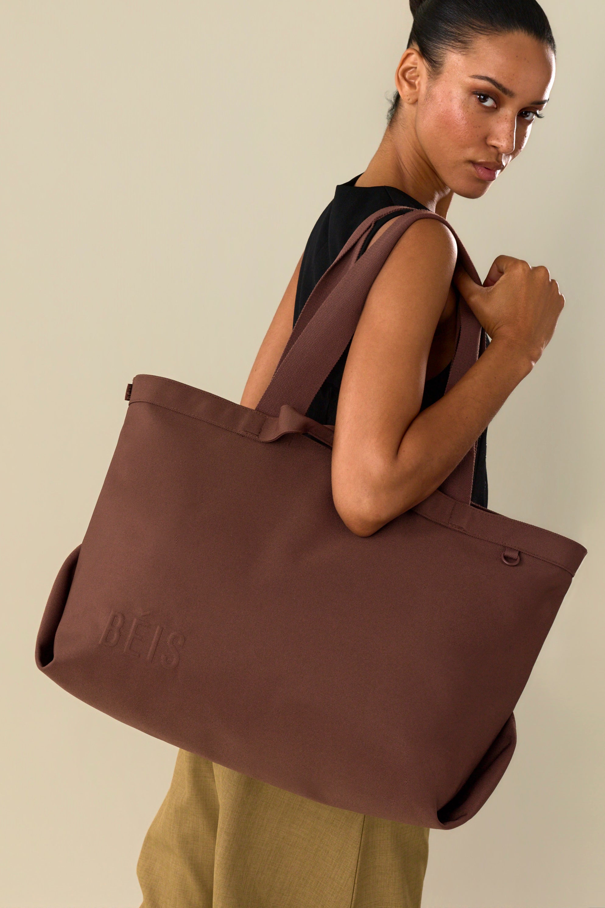 beis-travel-tote-sac-cabas-maple image 4