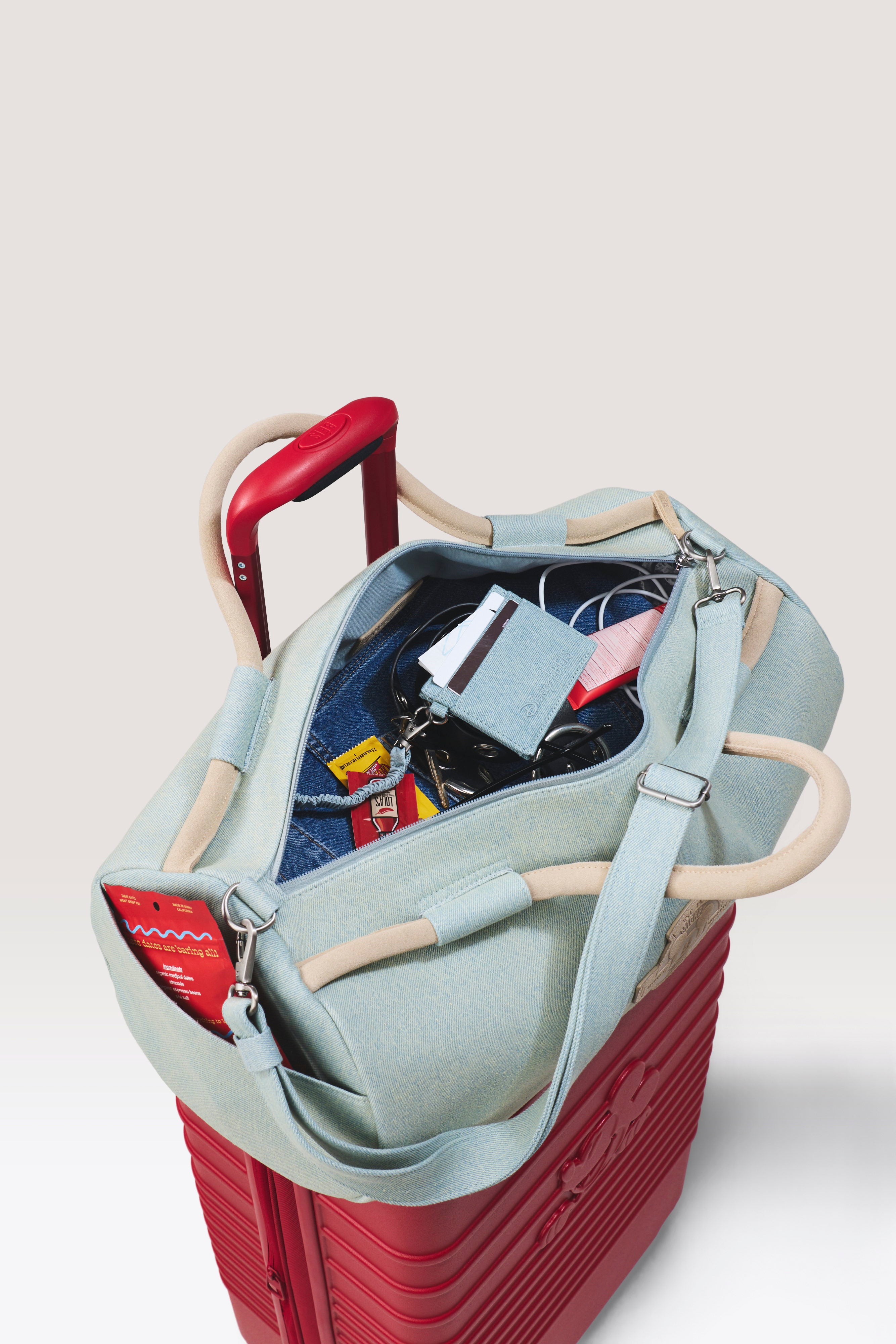beis-disney-duffle-sac-voyage-blue-jeans-mickey-large image 2