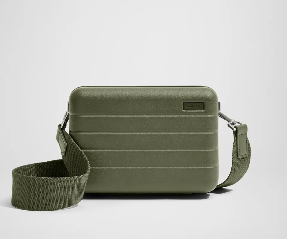 away-mini-crossbody-sac-bandouli-re-olive-rigide image 1