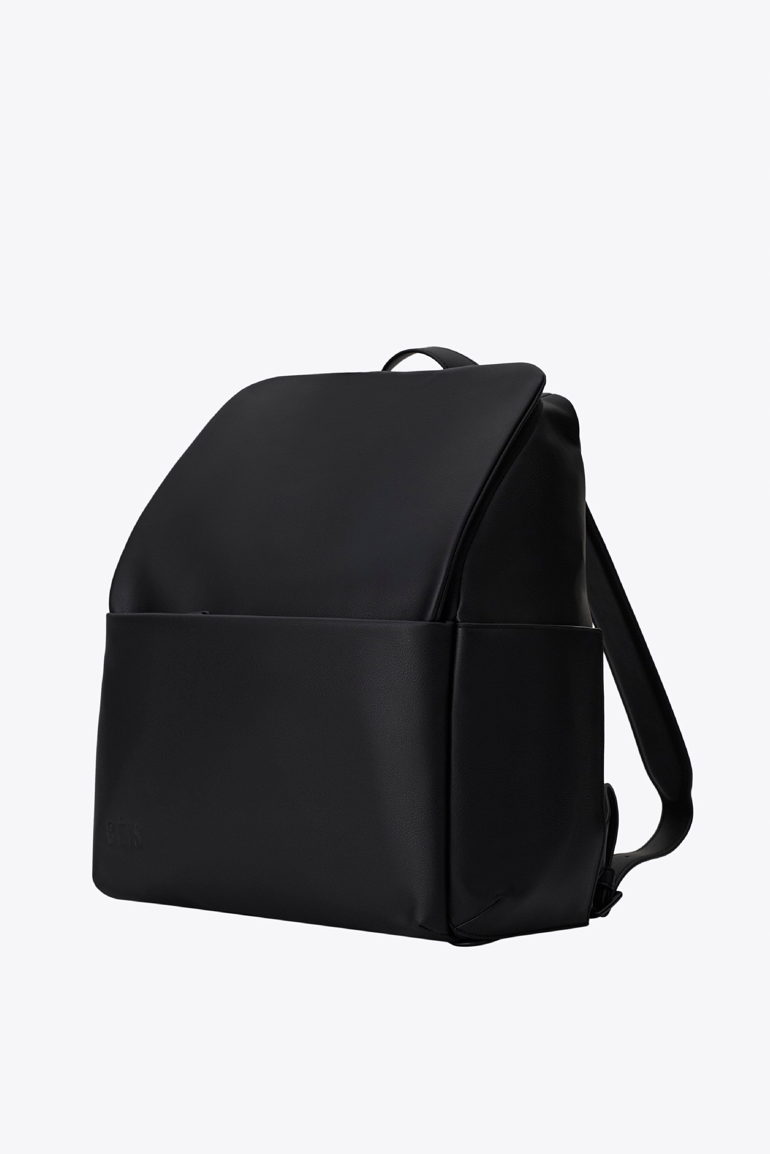 beis-everyday-diaper-sac-dos-langer-noir-vegan image 5