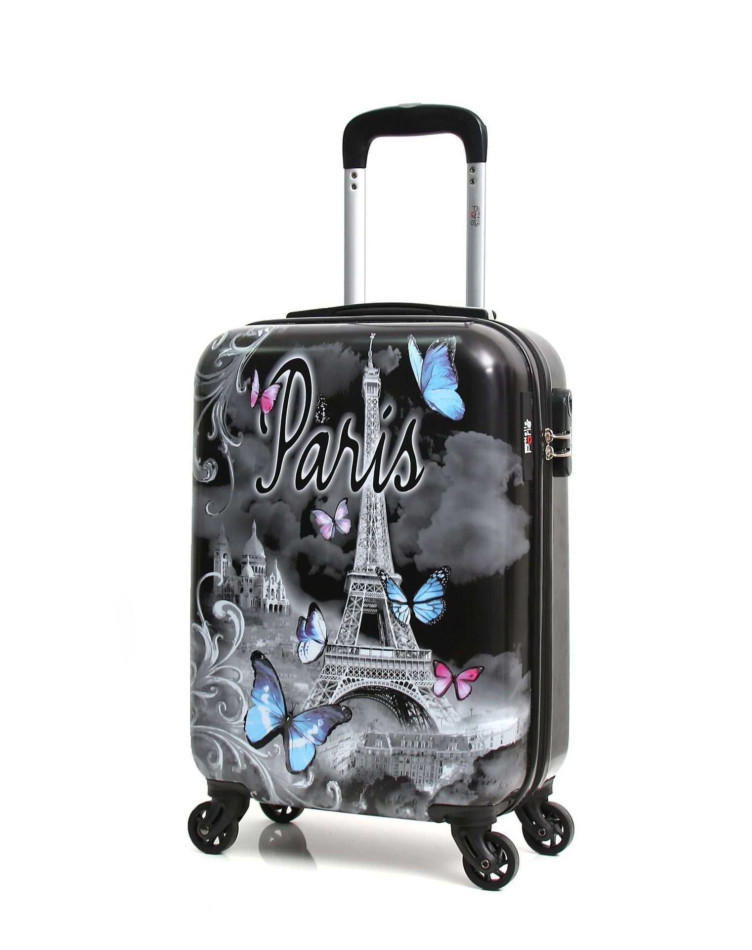 bluestar-papillon-valise-cabine-noire-55-cm image 2