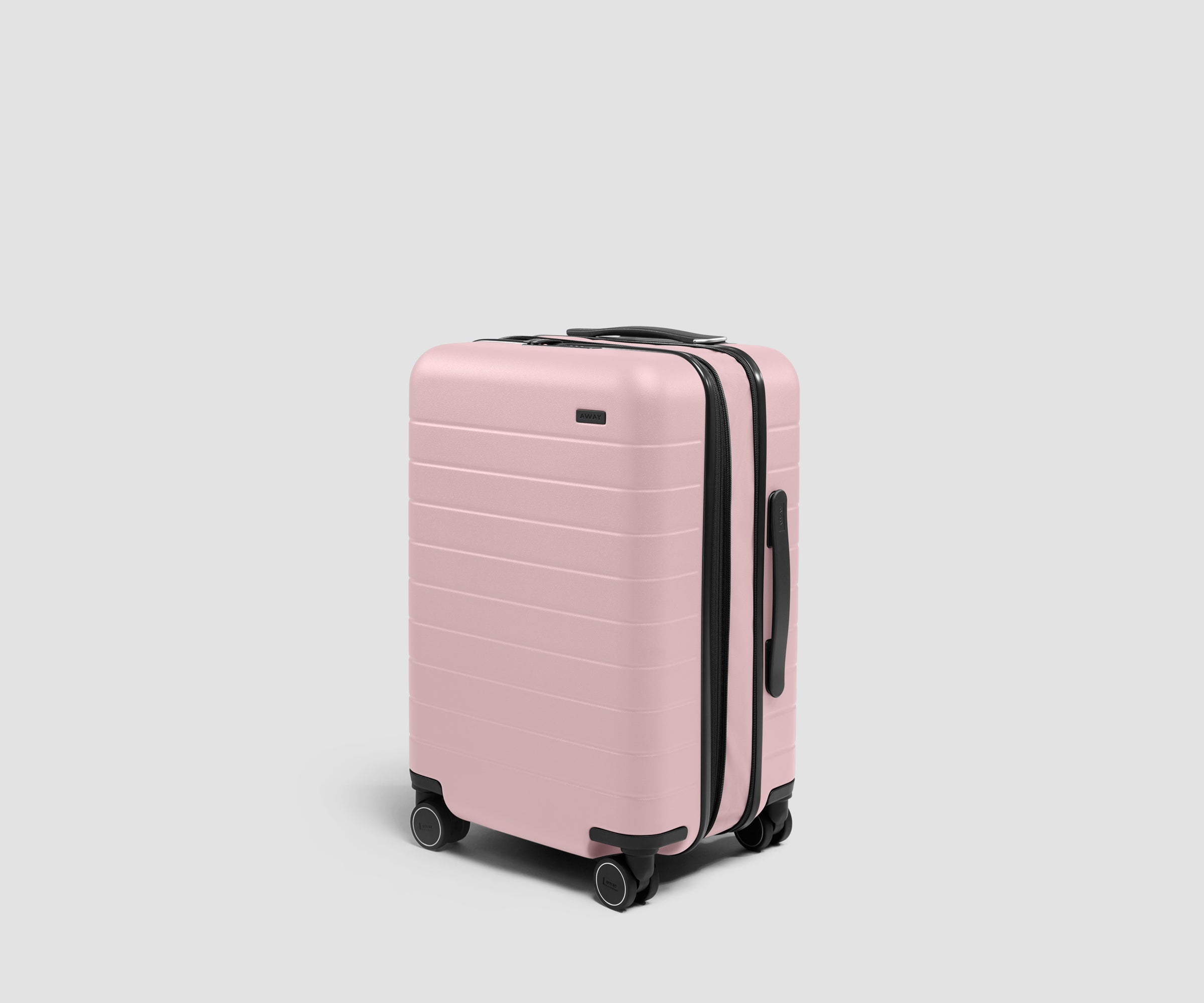 away-carry-on-flex-3-valise-cabine-rose-blush-extensible image 1