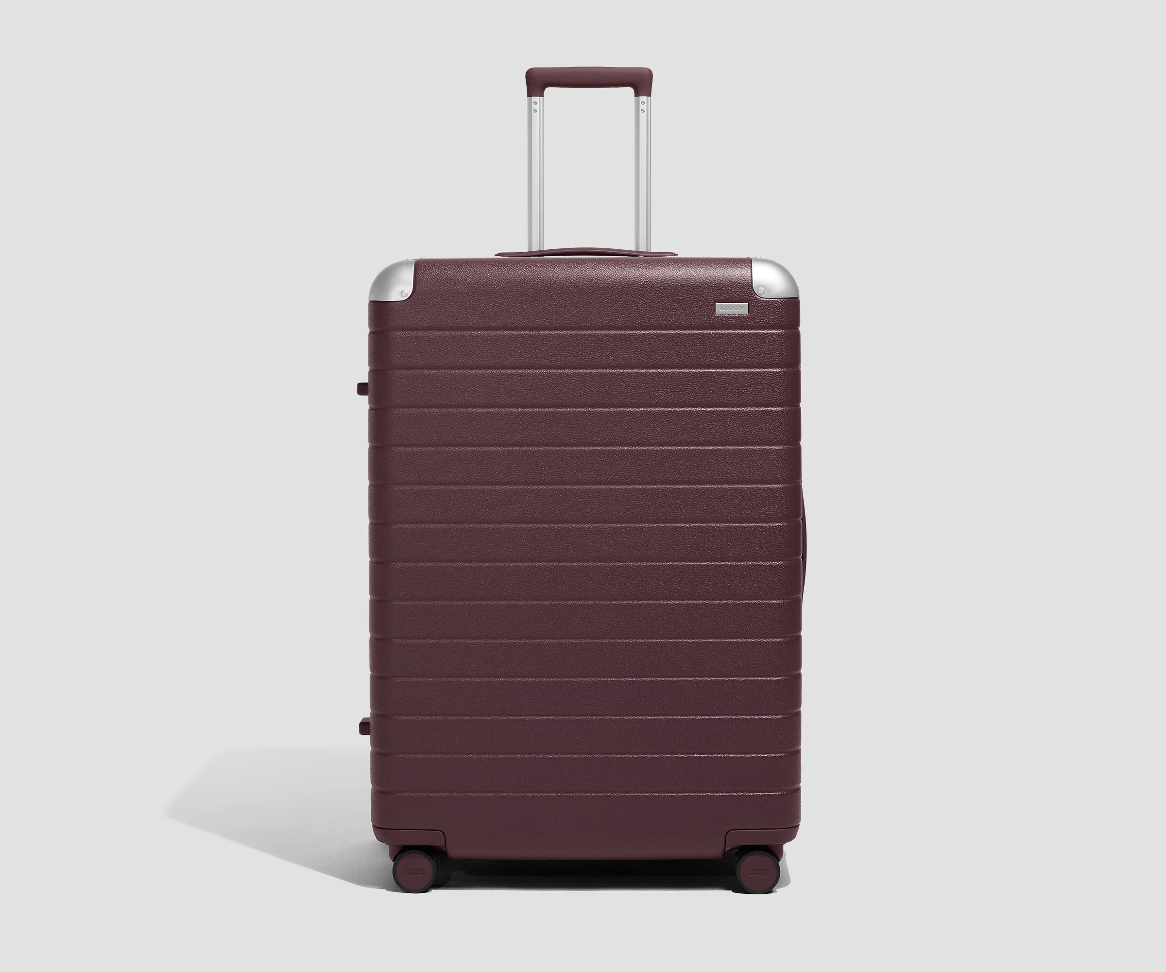 away-aluminum-edge-large-valise-soute-rouge-aluminium image 2