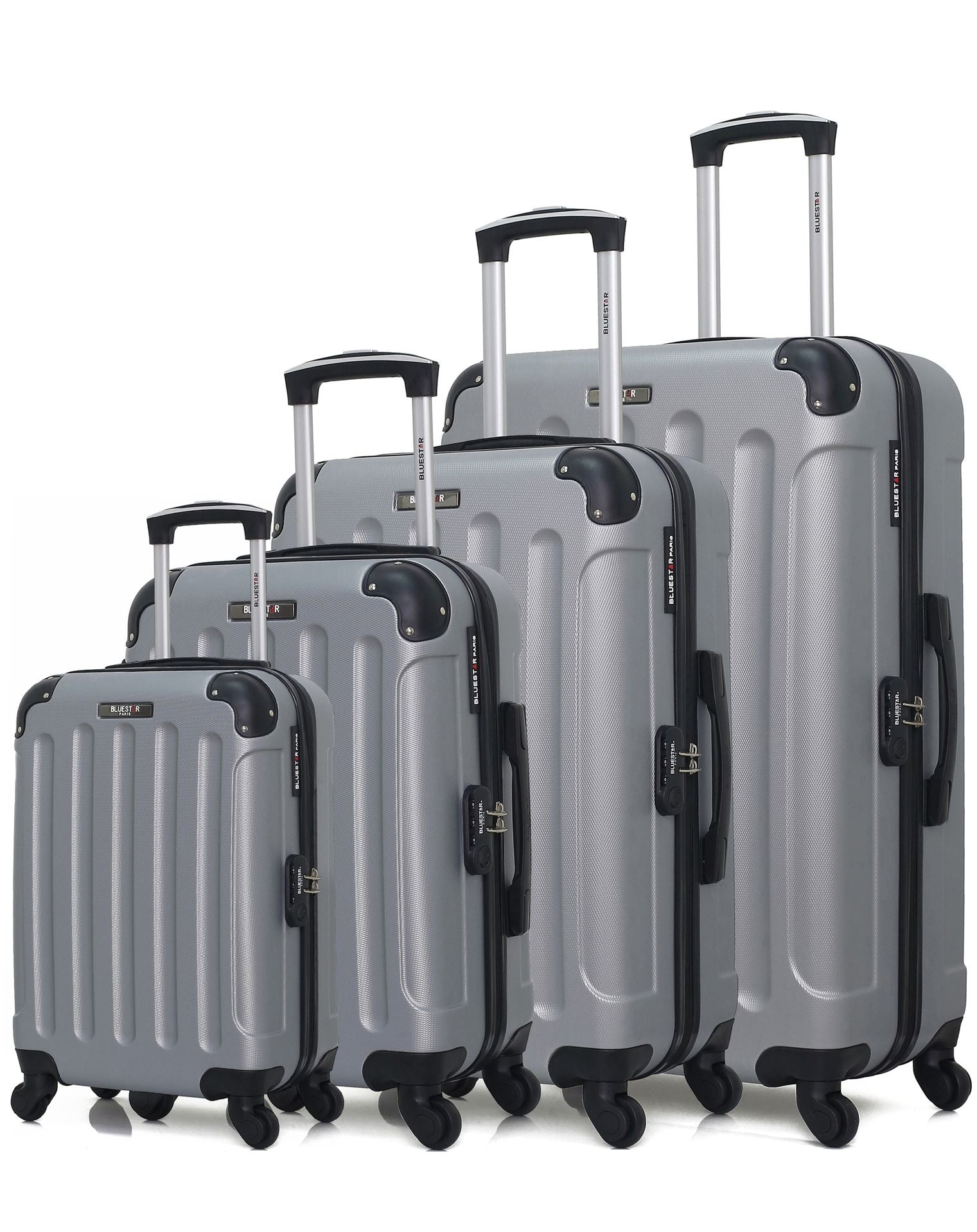 bluestar-madrid-m-lot-4-valises-rigides-noir-abs-27-95l image 2