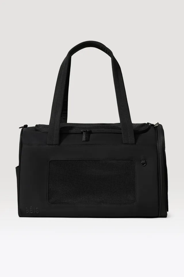 beis-the-pet-carrier-sac-transport-animal-noir-avion image 1