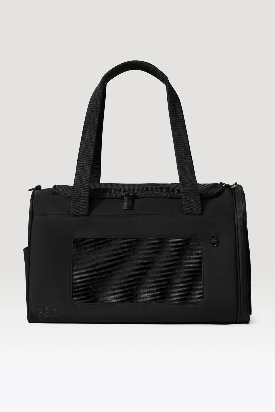 beis-the-pet-carrier-sac-transport-animal-noir-avion image 1