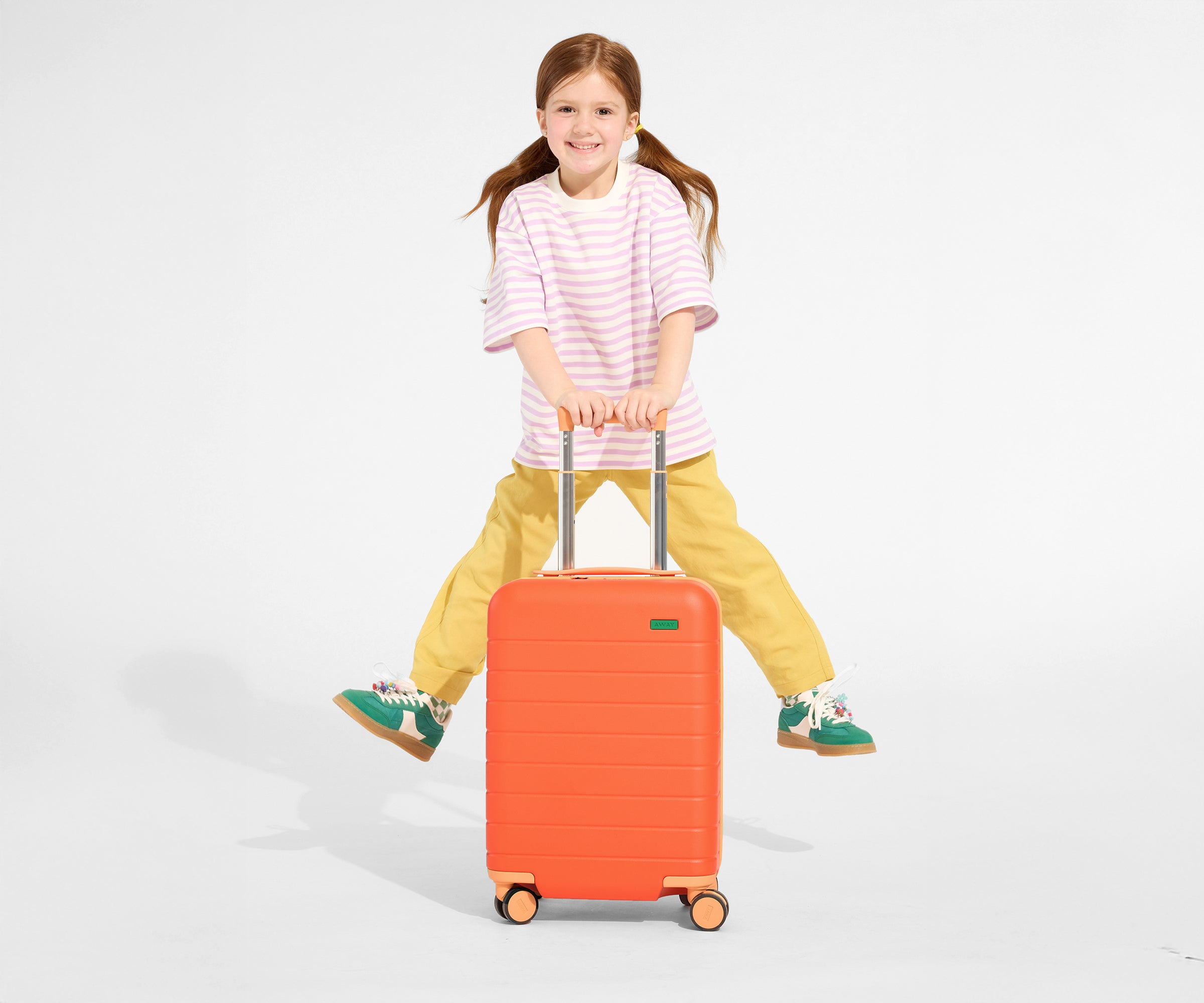 away-kids-carry-on-valise-enfant-orange-poppy-rigide image 7