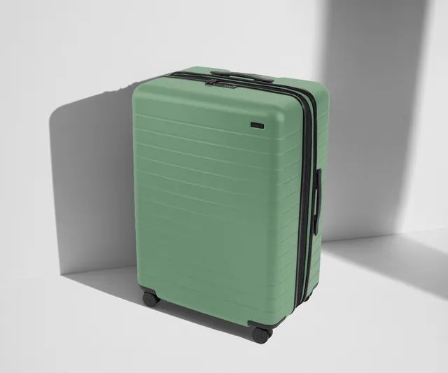 away-large-flex-valise-soute-vert-sea-green-extensible image 1