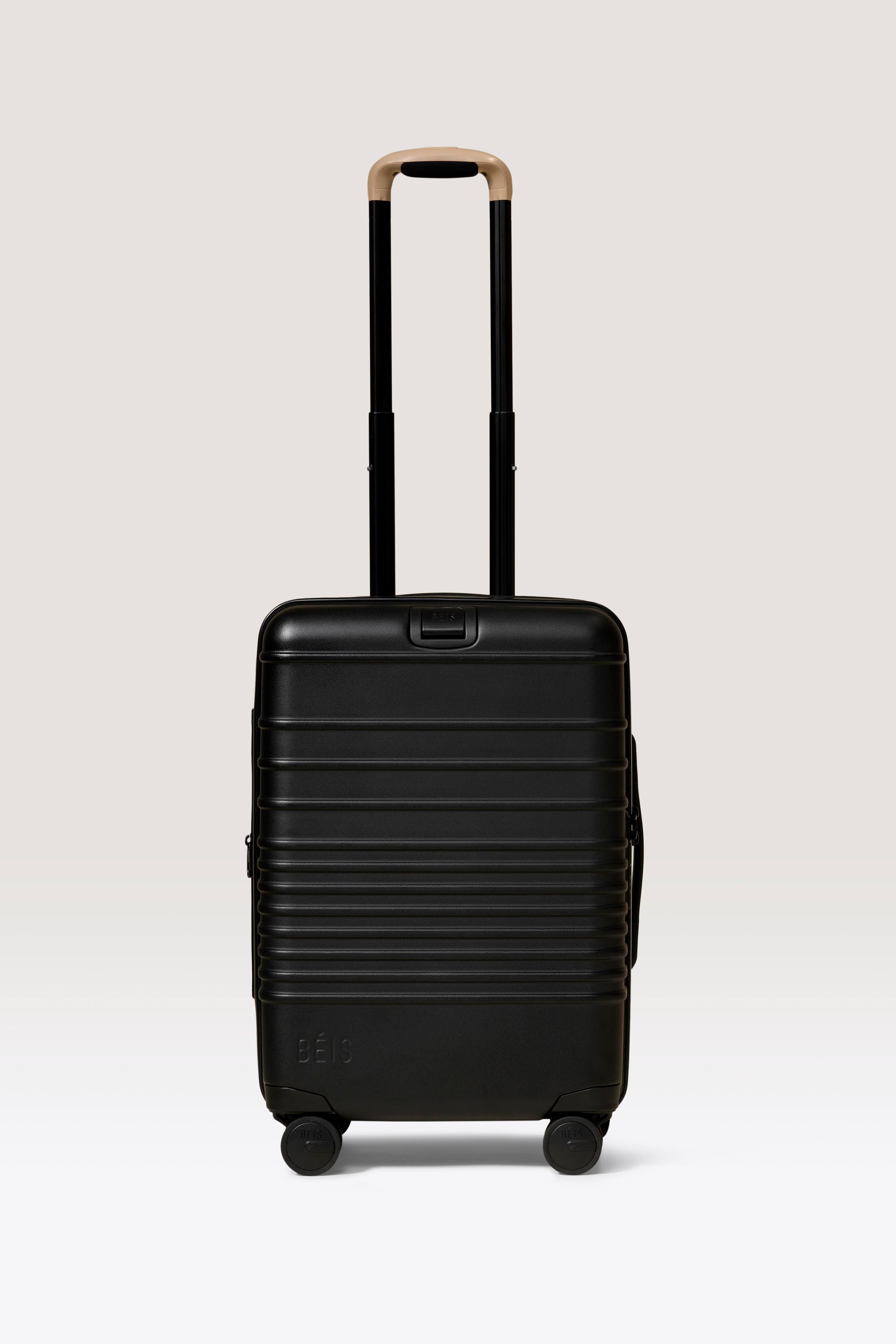 beis-carry-on-roller-valise-cabine-personnalisable-noire image 1