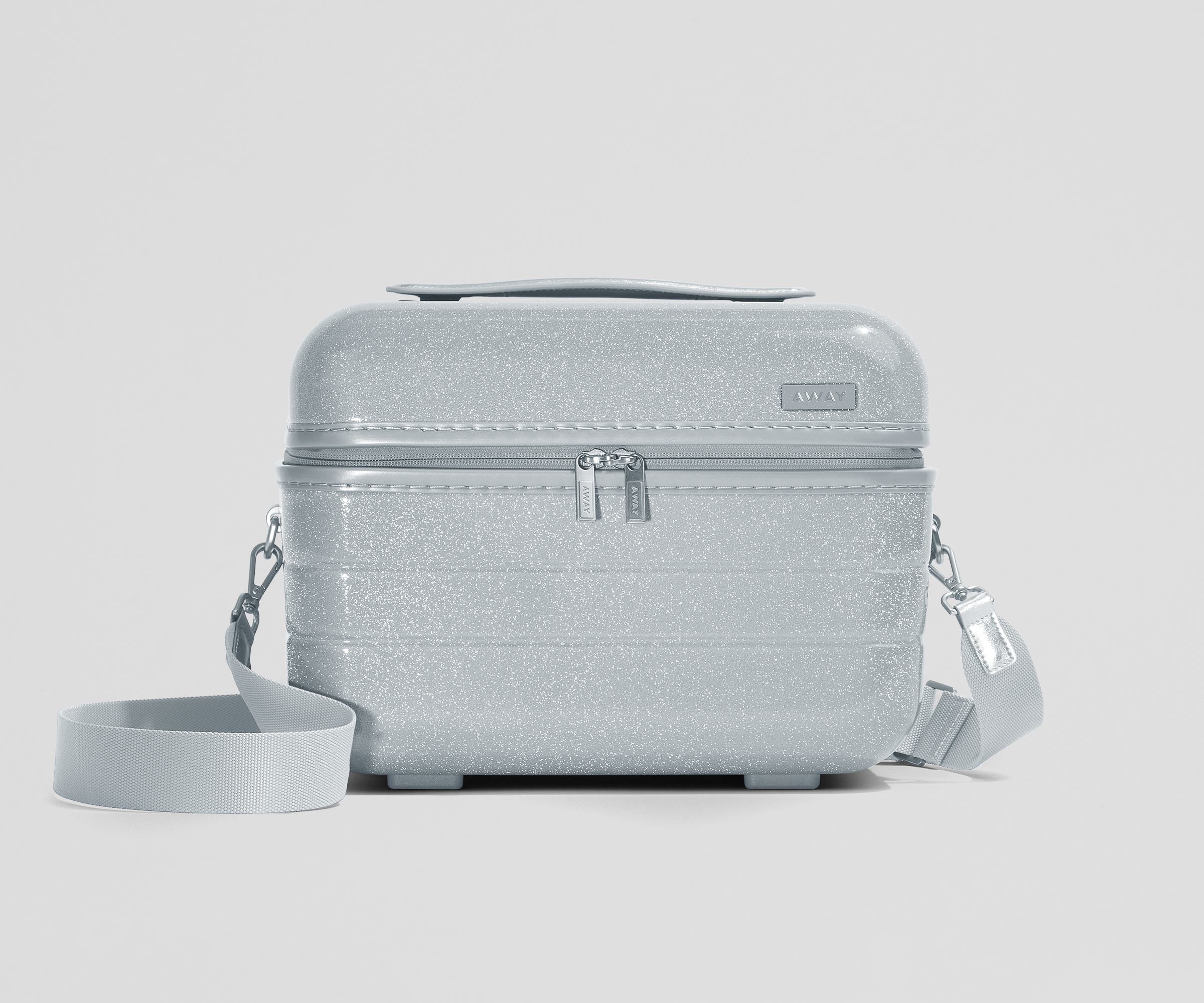 away-train-case-vanity-case-rigide-supernova-silver image 1