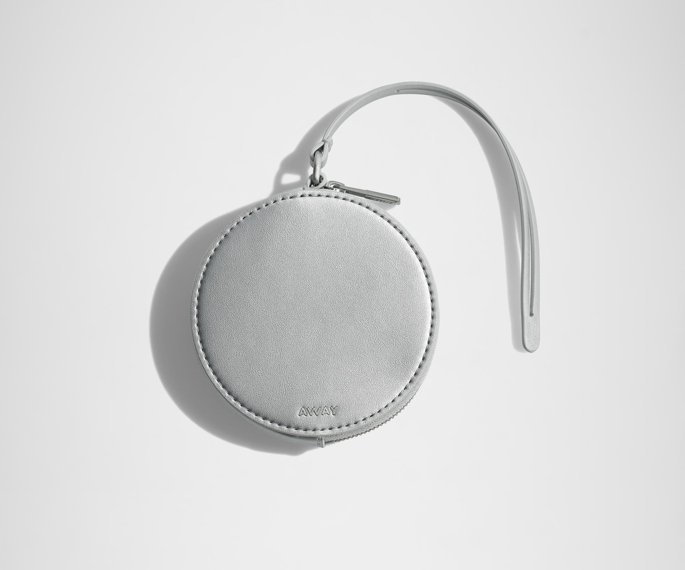 away-circle-zip-pouch-pochette-ronde-jet-black-cartes-et-cl-s image 4