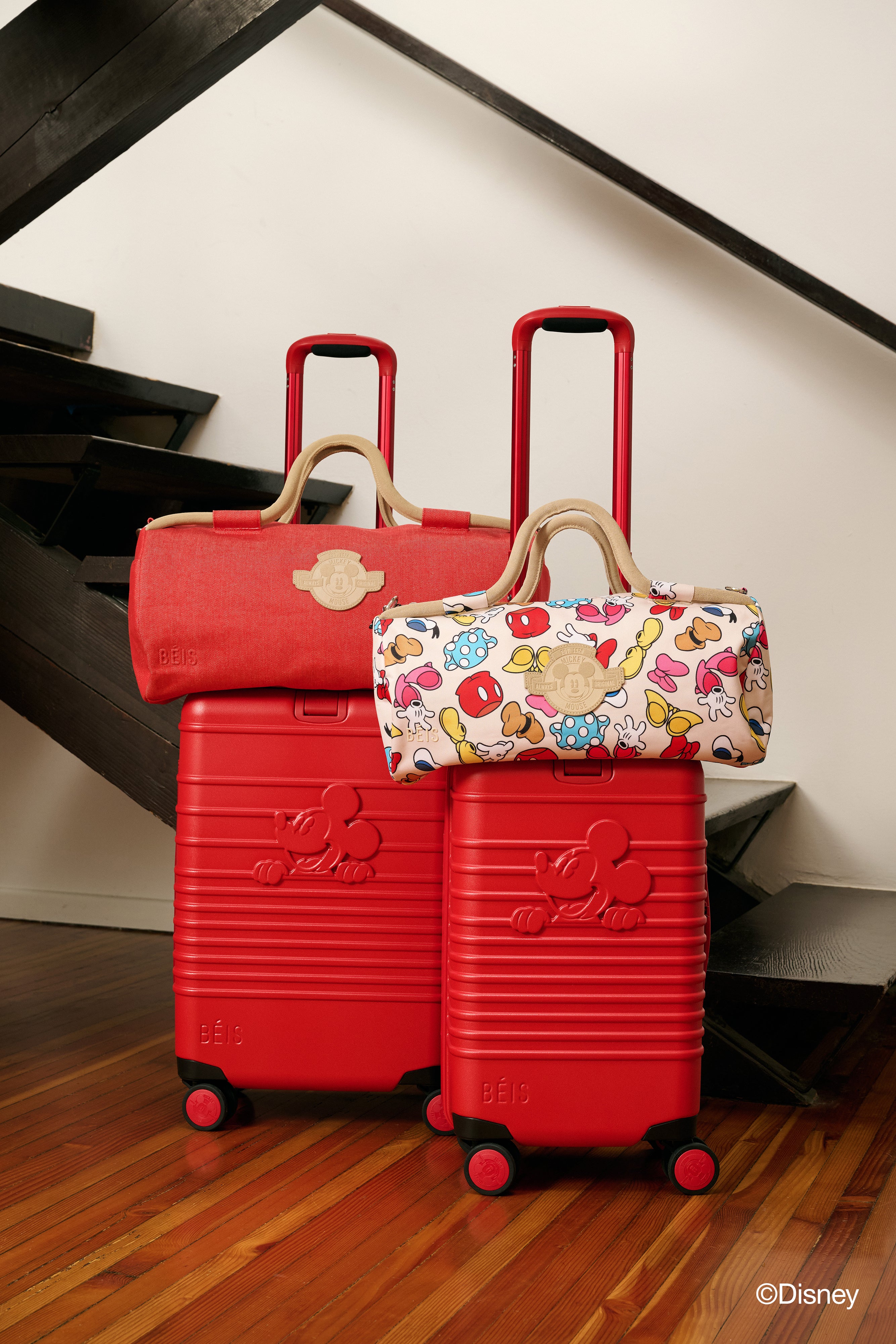 beis-the-disney-medium-duffle-sac-voyage-mickey-friends image 4