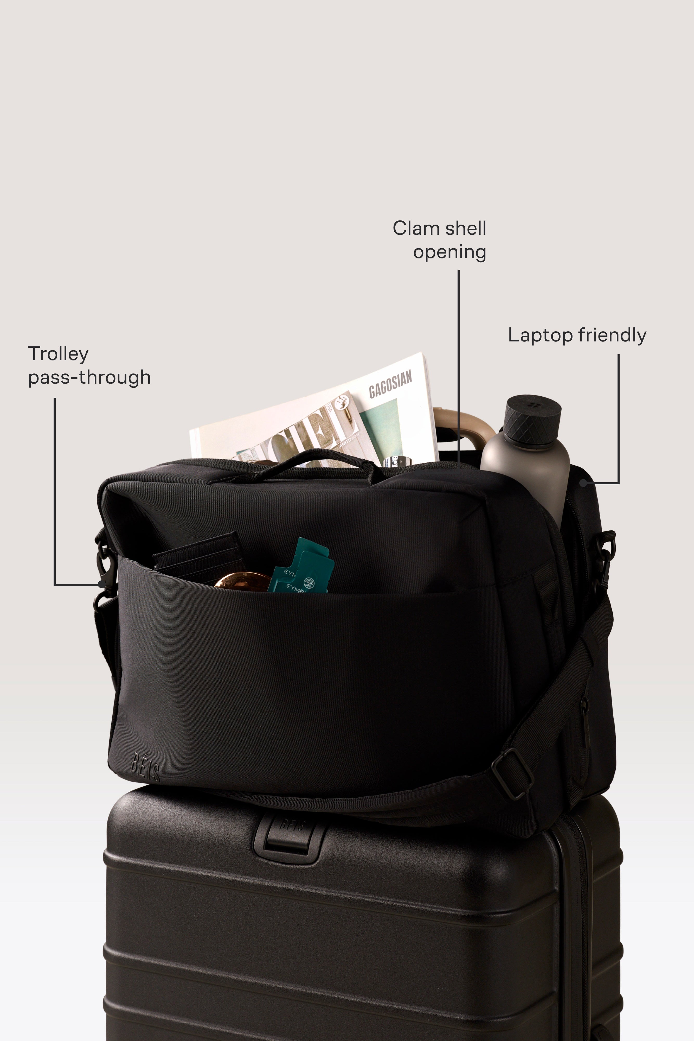 beis-ultimate-travel-duffle-sac-de-voyage-noir image 2