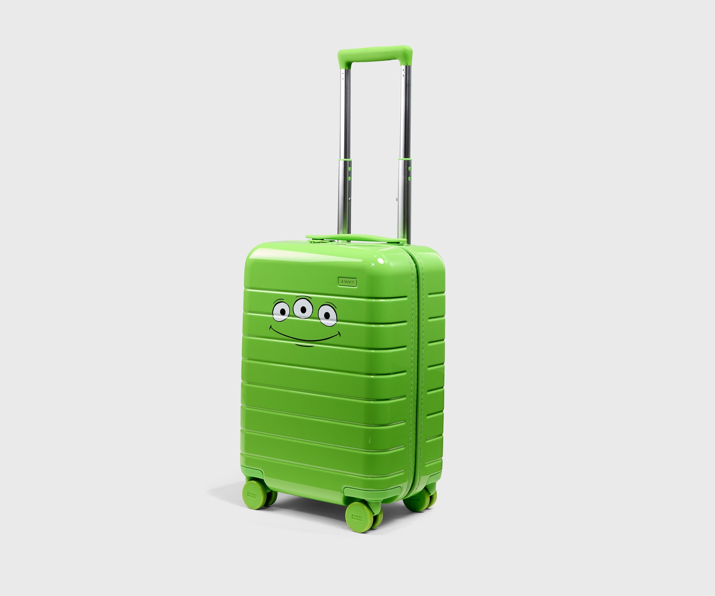 away-kids-carry-on-valise-enfant-vert-alien-green image 2