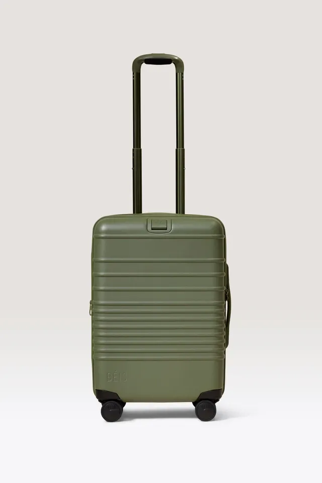 beis-carry-on-roller-valise-cabine-rigide-olive image 1