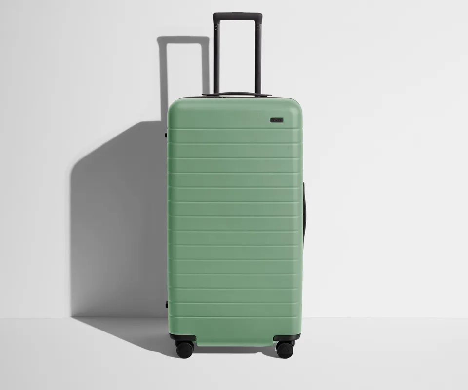away-trunk-valise-soute-rigide-sea-green-compression image 1