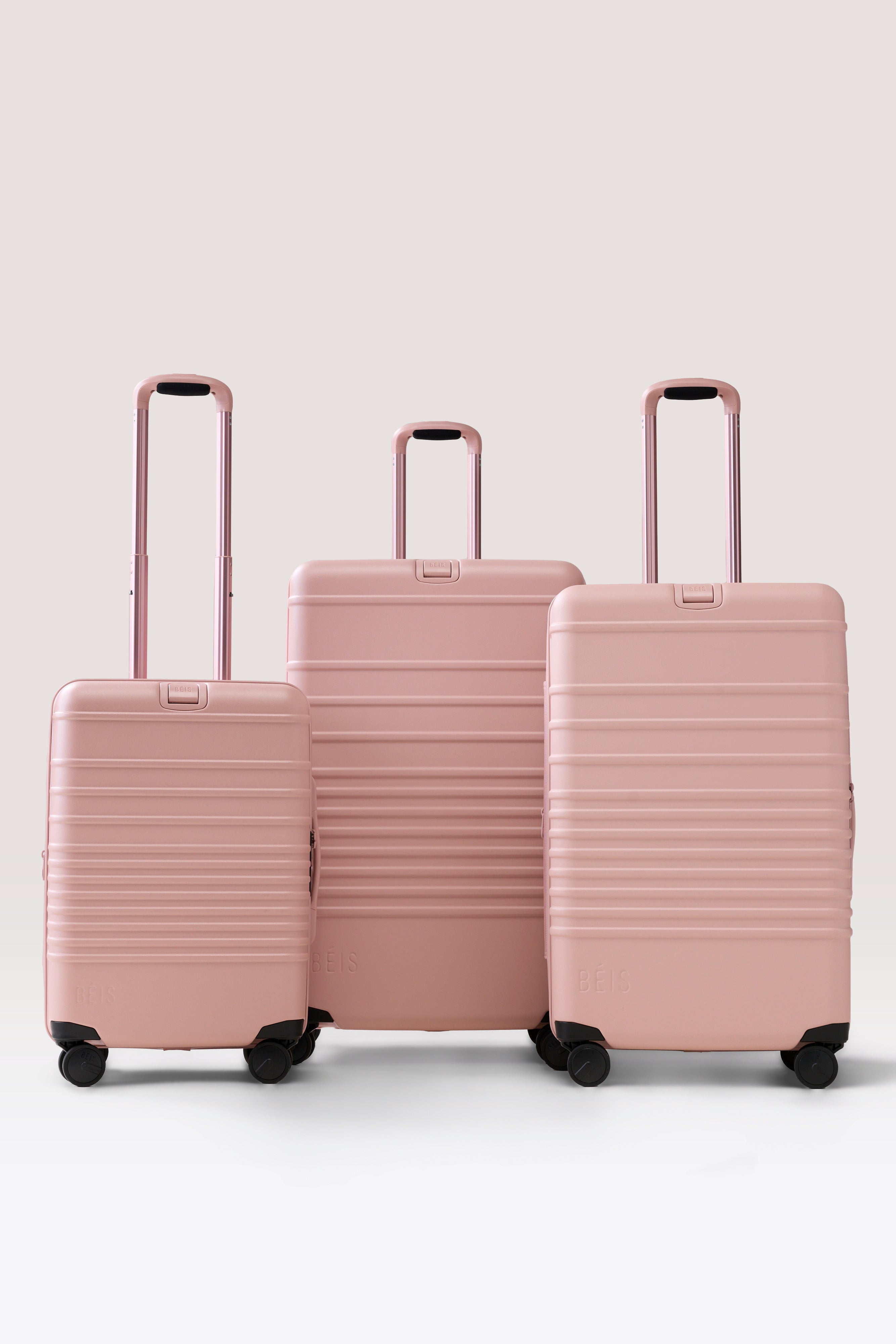 beis-travel-set-3-pi-ces-set-valises-rose-cabine-soute image 2