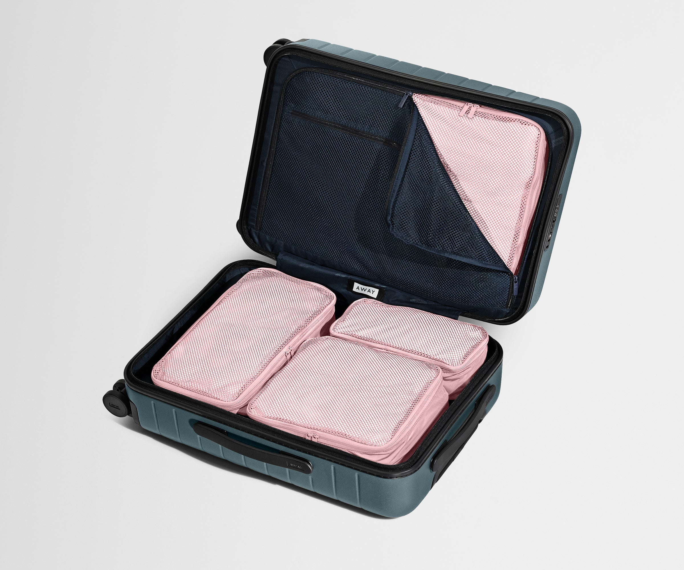 away-insider-packing-cubes-organiseurs-rose-lot-4 image 3