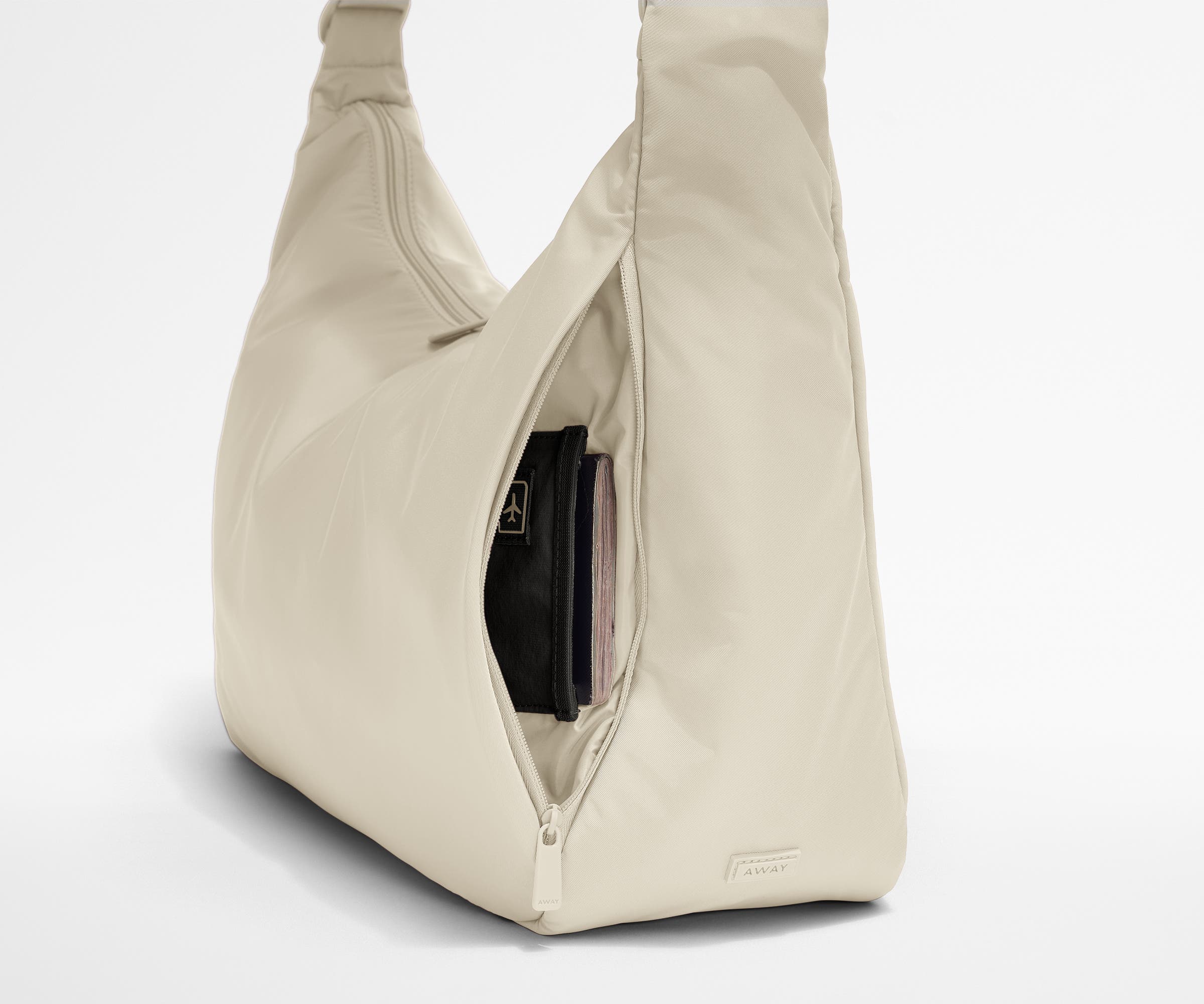 away-featherlight-crossbody-large-sac-bandouli-re-blanc-salt-white image 6