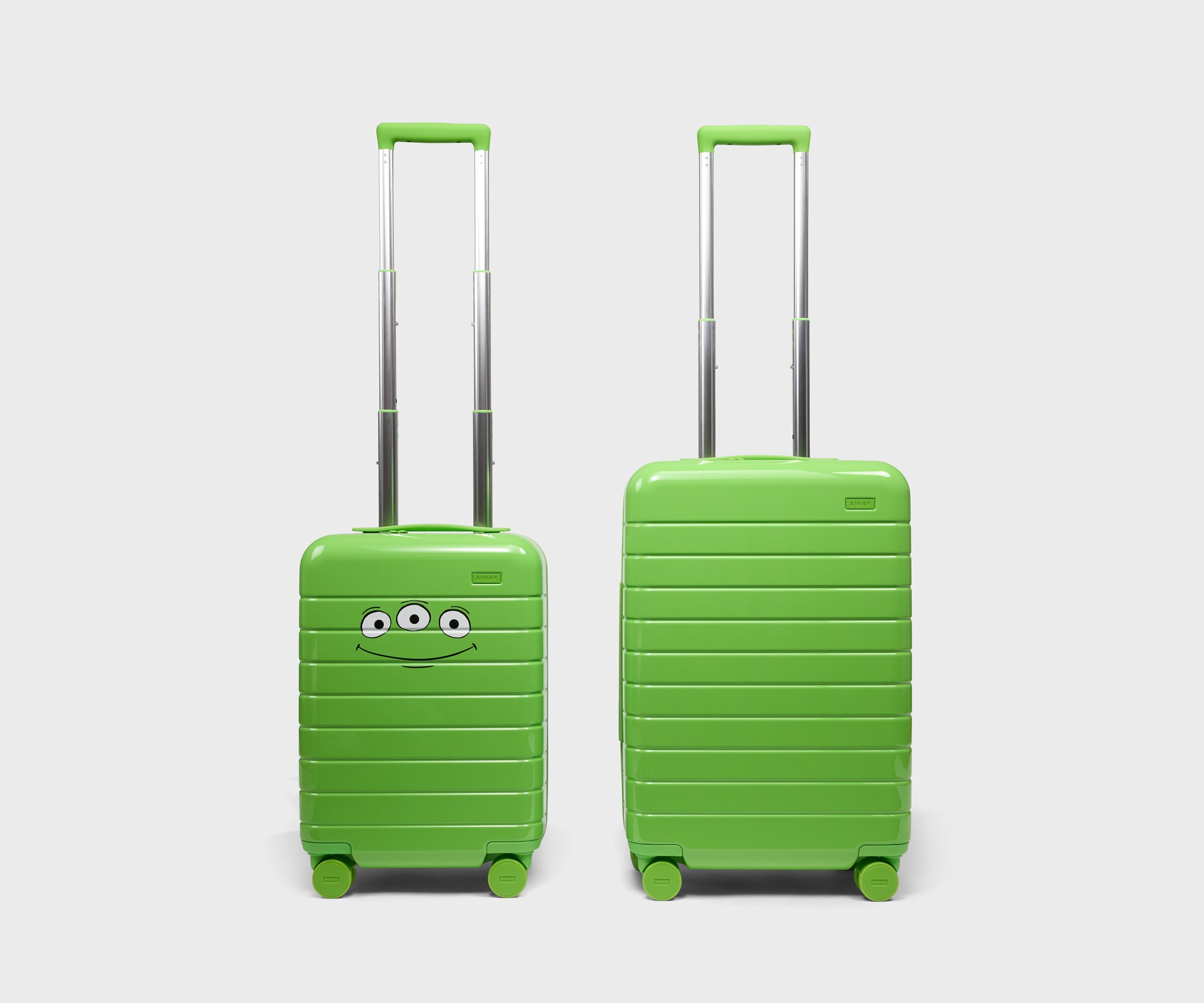 away-kids-carry-on-valise-enfant-vert-alien-green image 7