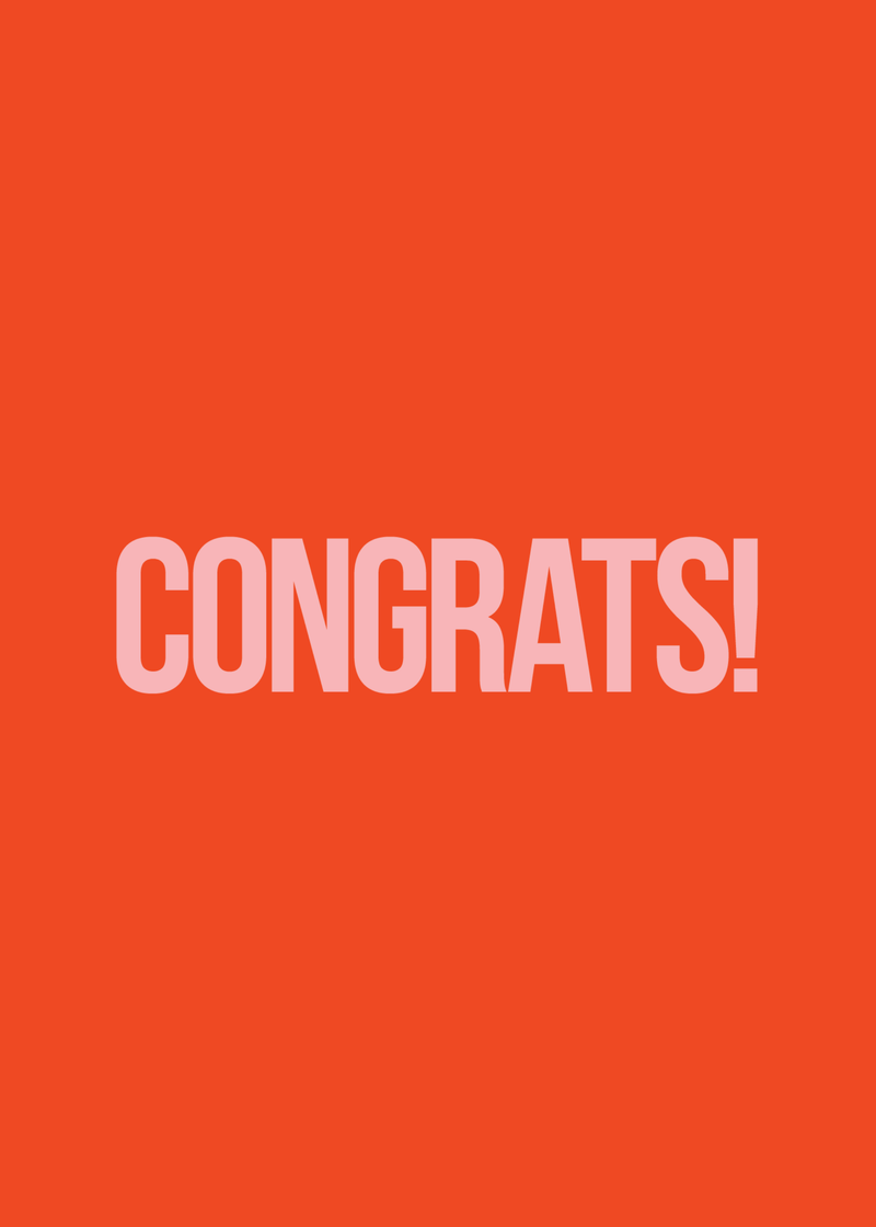 beis-gifts-cards-carte-de-v-ux-congratulations-rouge image 2