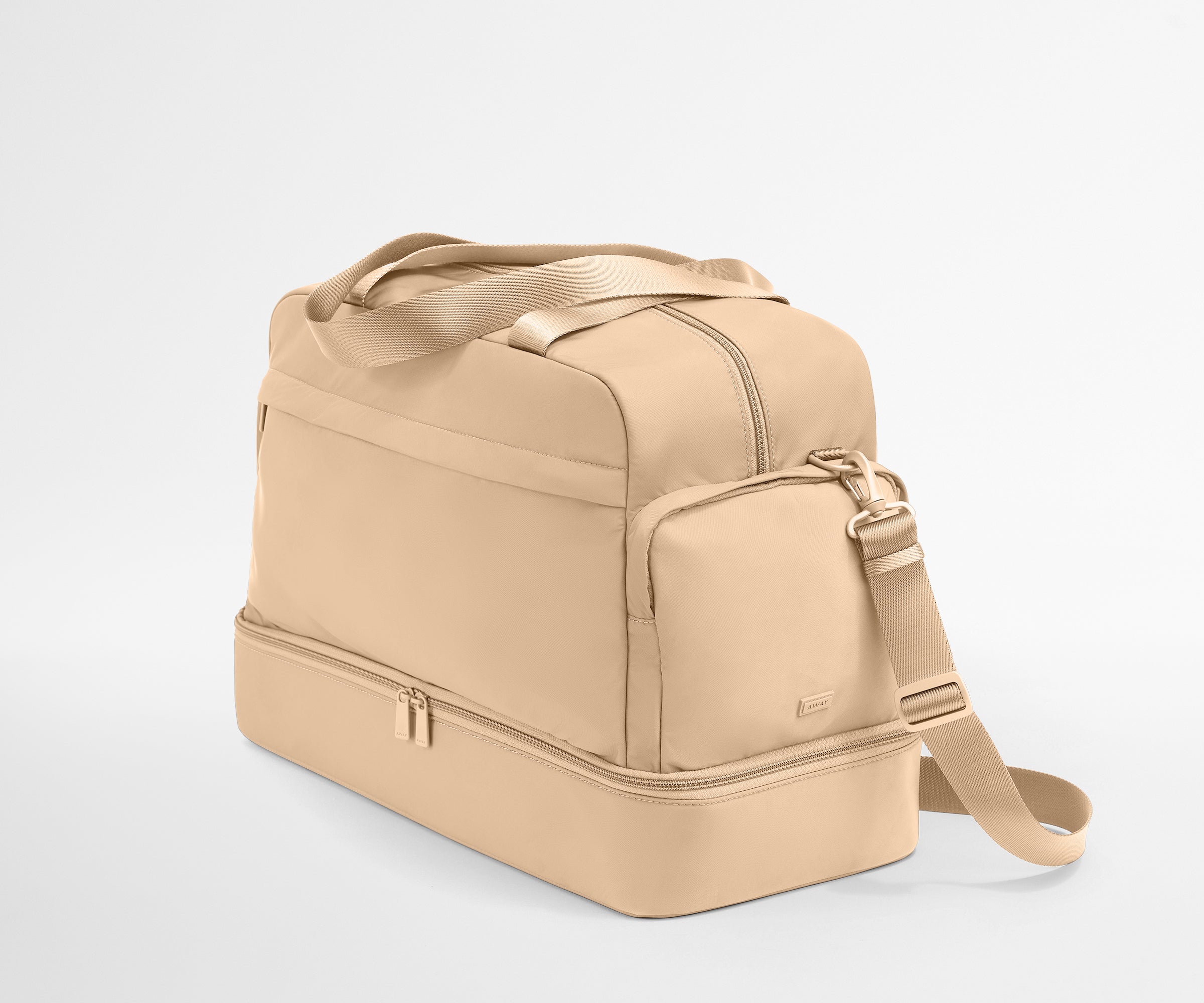 away-featherlight-weekender-sac-voyage-camel-44l image 3