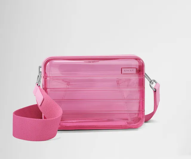 away-mini-crossbody-sac-bandouli-re-translucent-pink-rigide image 1