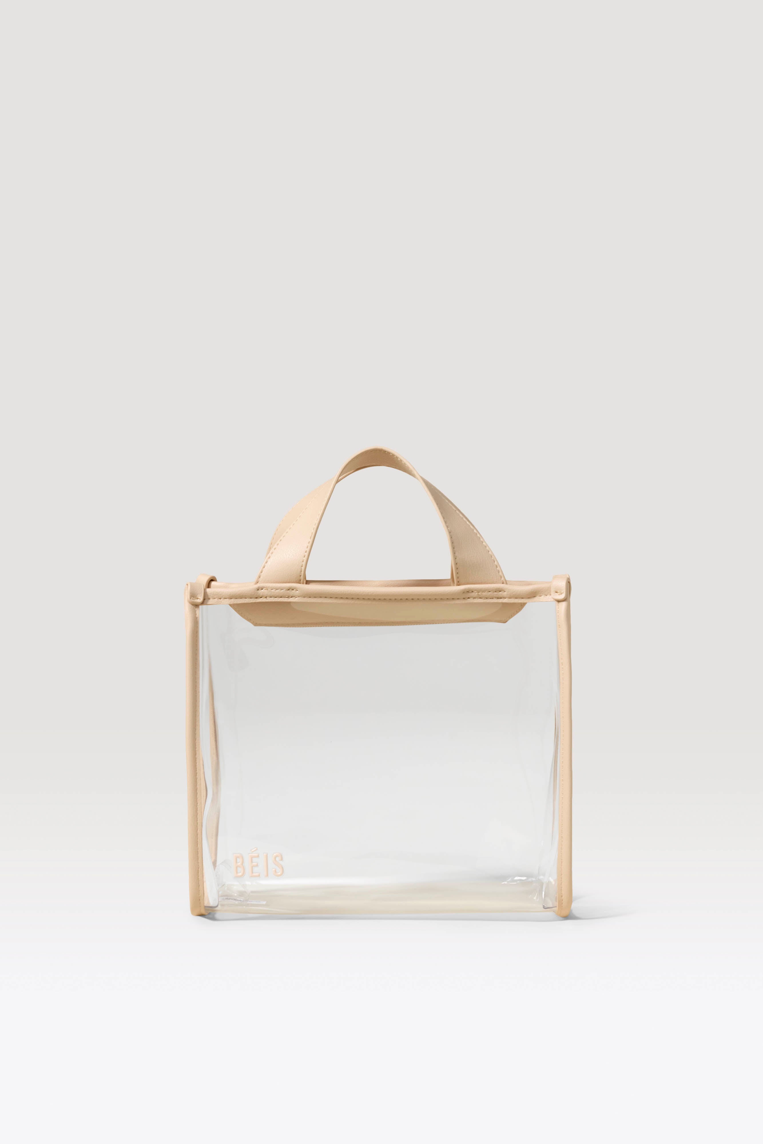 beis-stadium-sacoche-transparente-crossbody-beige-pvc-stade image 1