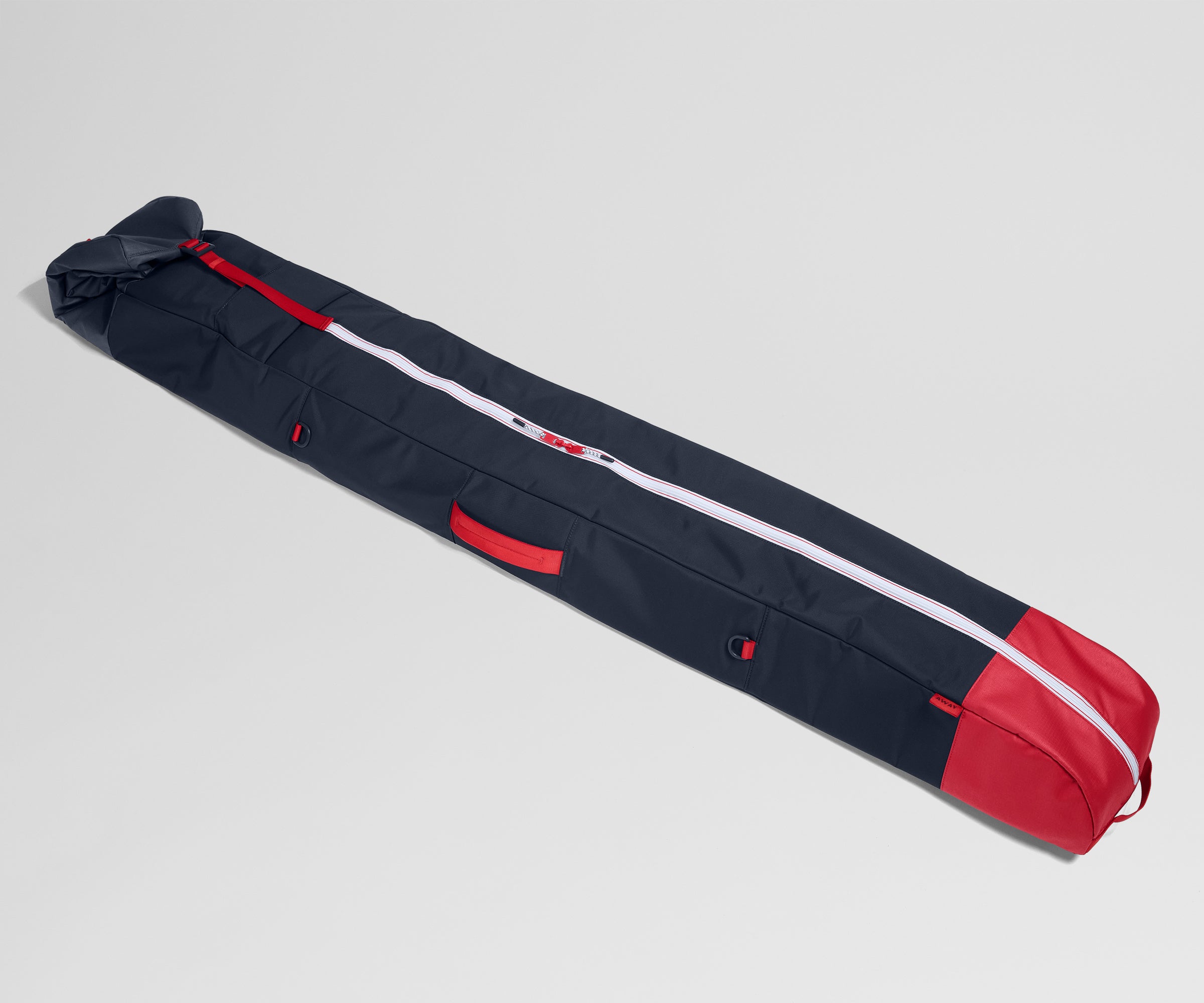 away-duffle-bags-roll-top-ski-bag-housse-ski-noir-jet-black image 2