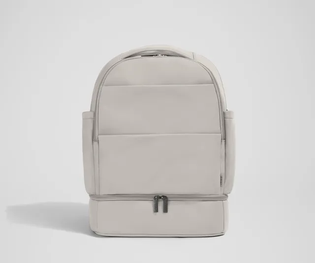 away-double-diaper-backpack-sac-dos-langer-gris-cloud-gray image 1