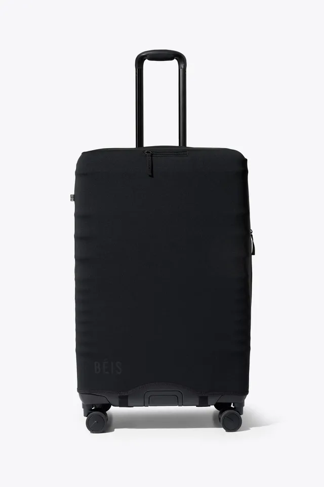 beis-accessories-housse-valise-hybrid-check-in-noire image 1