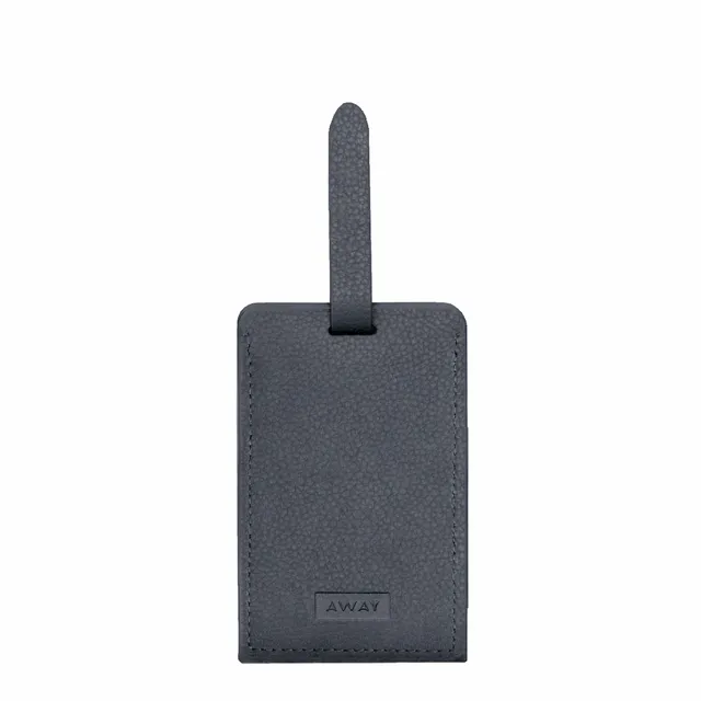 away-aluminum-edge-tag-tiquette-bagage-navy-blue image 1