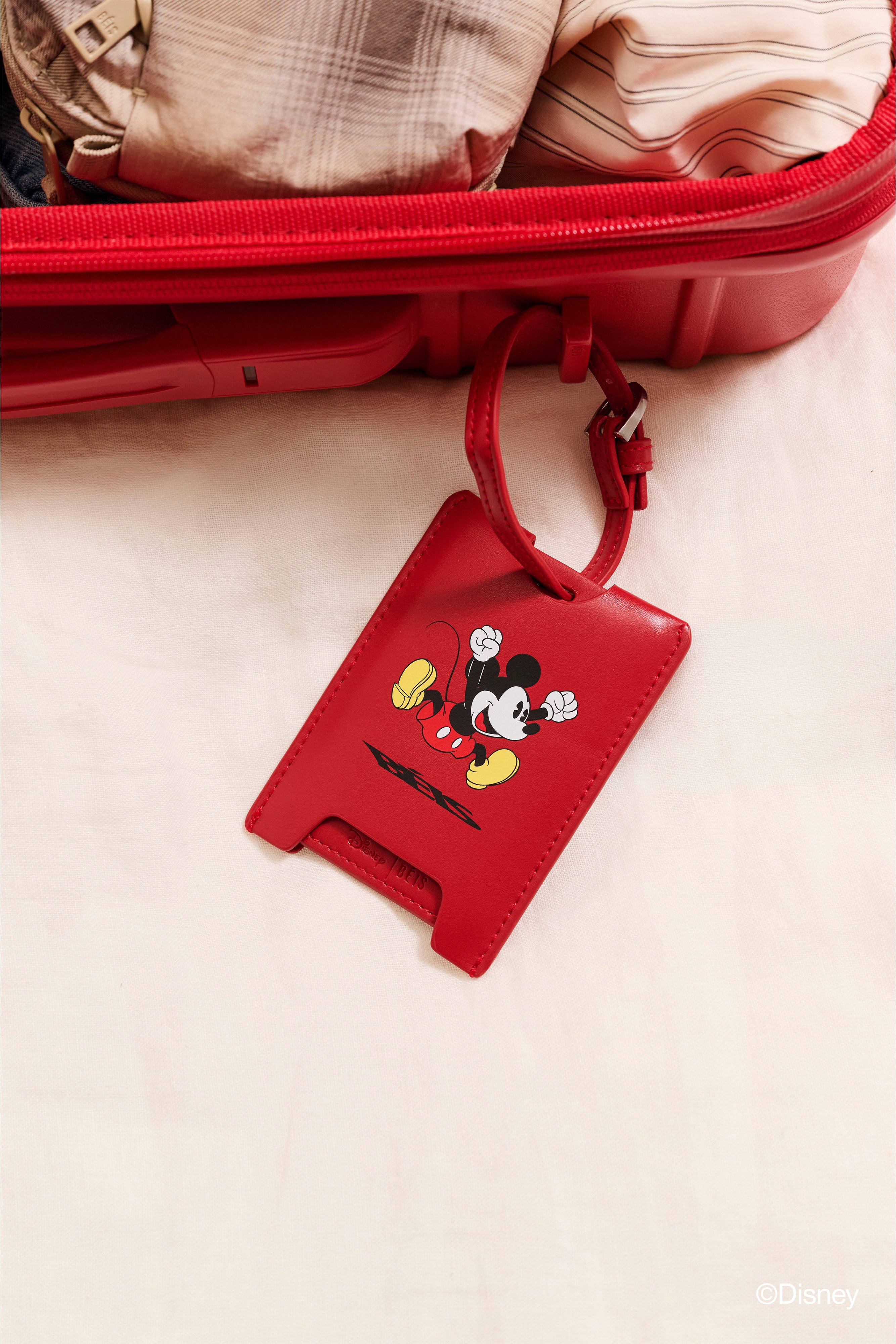 beis-disney-tiquette-bagage-mickey-rouge image 4