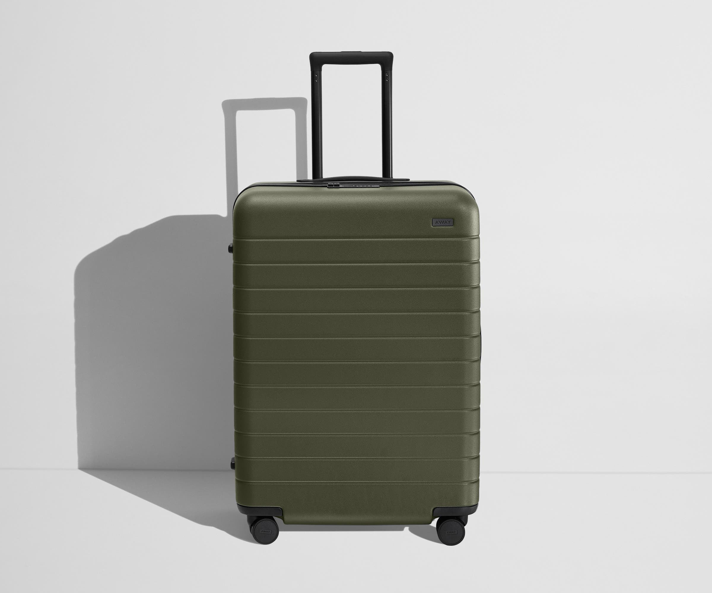 away-medium-flex-valise-soute-vert-olive-extensible image 2