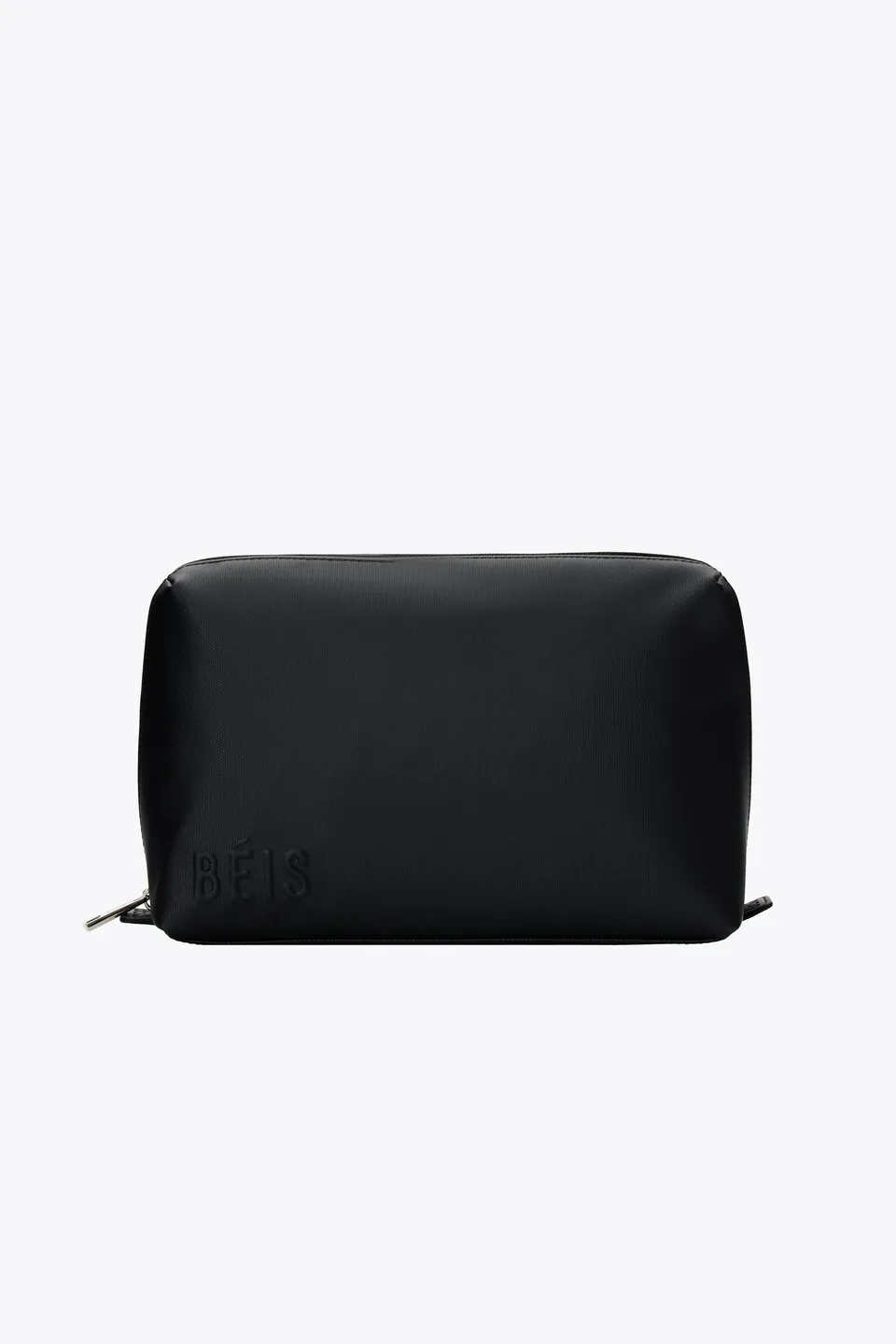 beis-medium-cosmetic-pouch-trousse-maquillage-noir image 1