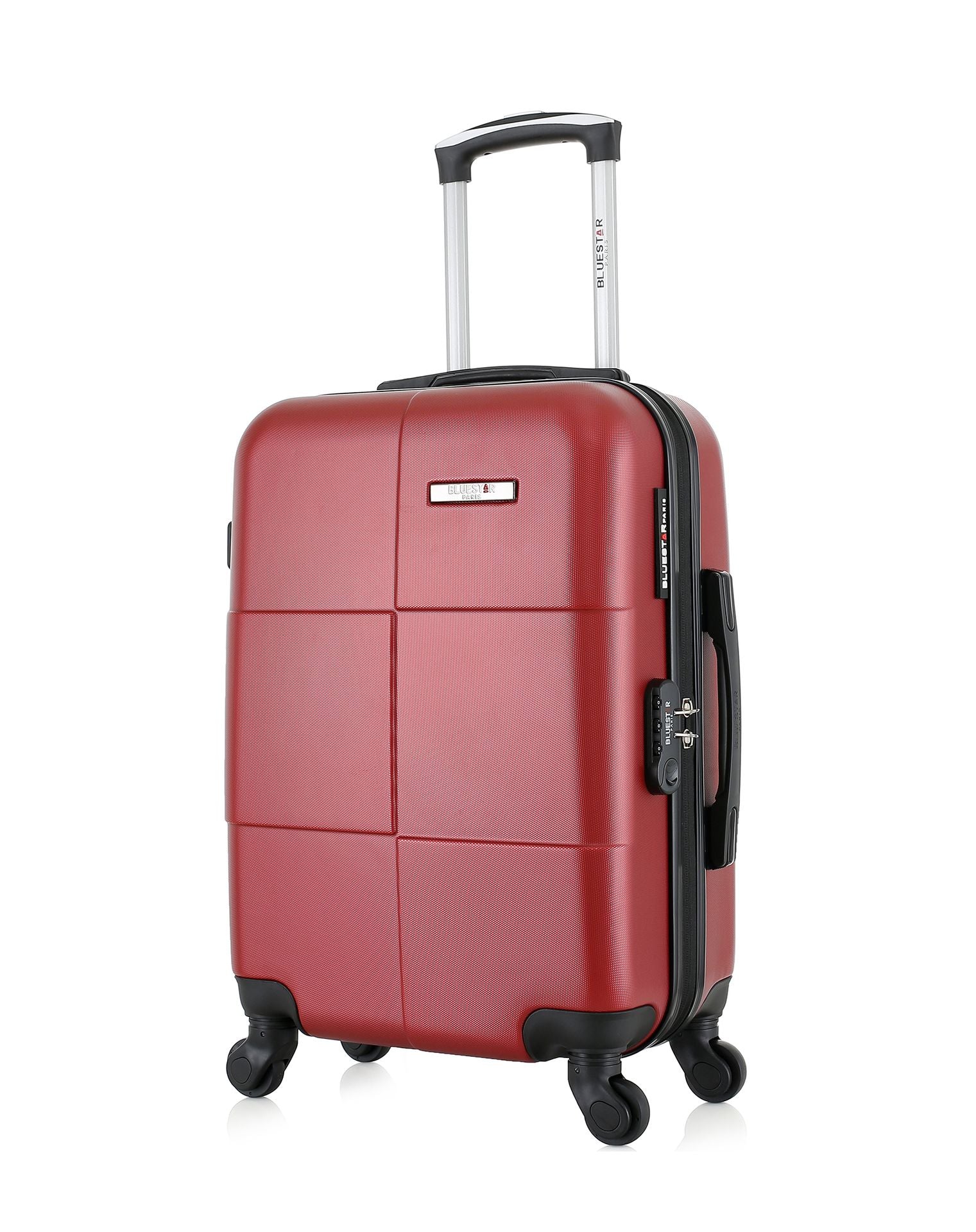 bluestar-miami-lot-2-valises-cabine-rigide-rose-dor-37l image 3