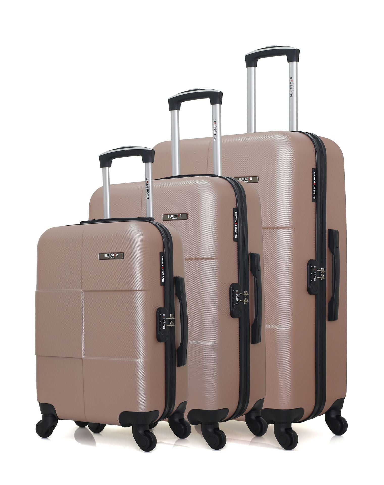 bluestar-miami-set-3-valises-rigides-noir-cabine-soute image 2
