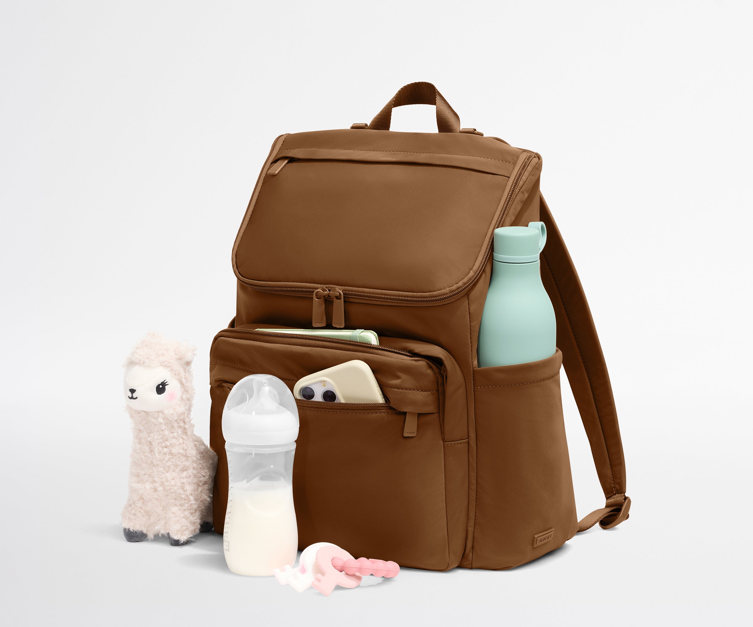 away-featherlight-sac-dos-langer-amaro-brown-l-ger image 2