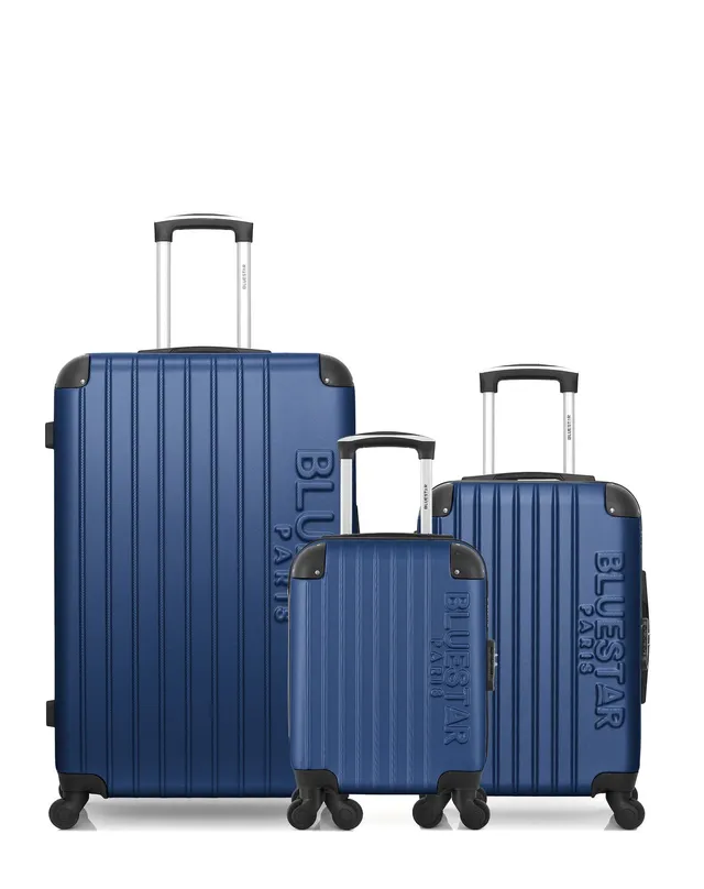 bluestar-bucarest-lot-3-valises-rigides-vert-fonc image 1