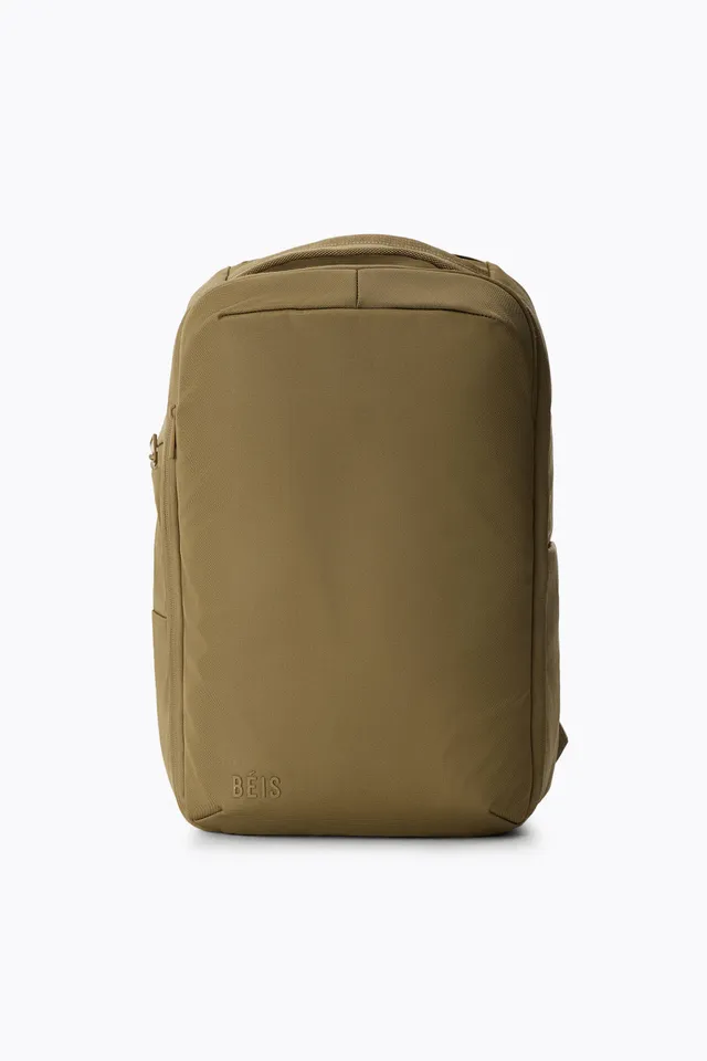 beis-pro-travel-backpack-sac-dos-khaki-nylon-16-pouces image 1