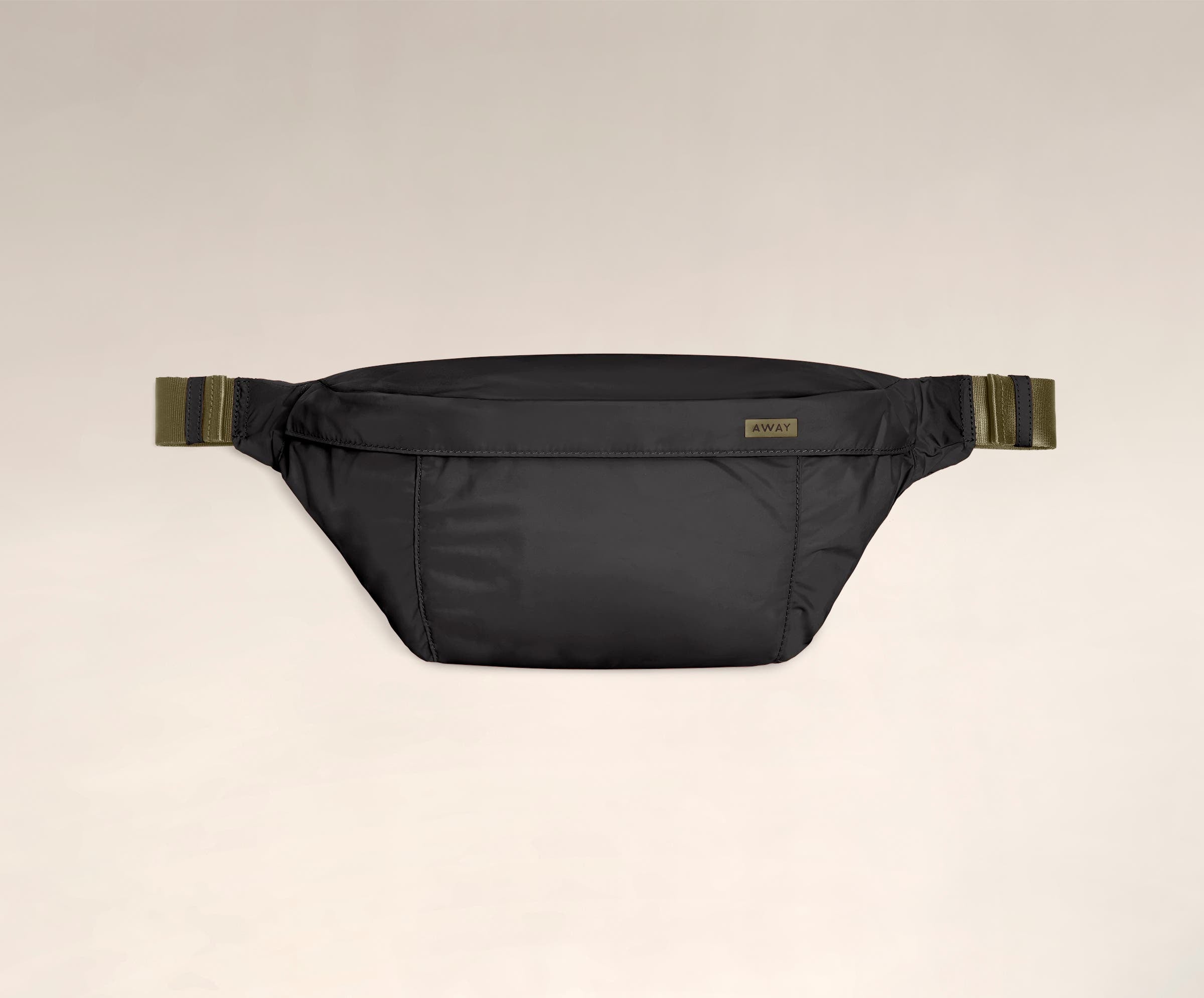 away-packable-sling-sac-banane-teal-pliable image 1