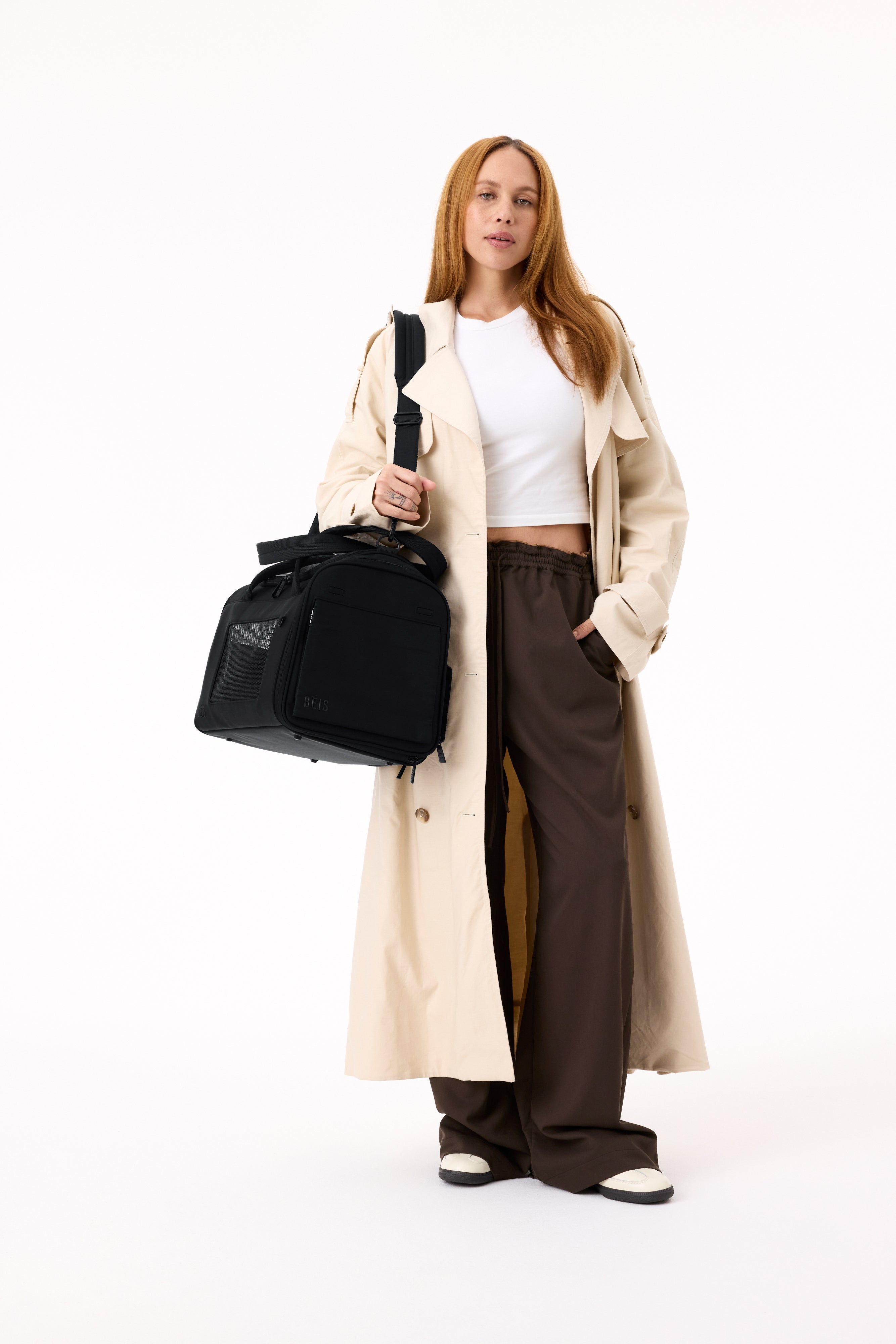 beis-the-pet-carrier-sac-transport-animal-noir-avion image 5